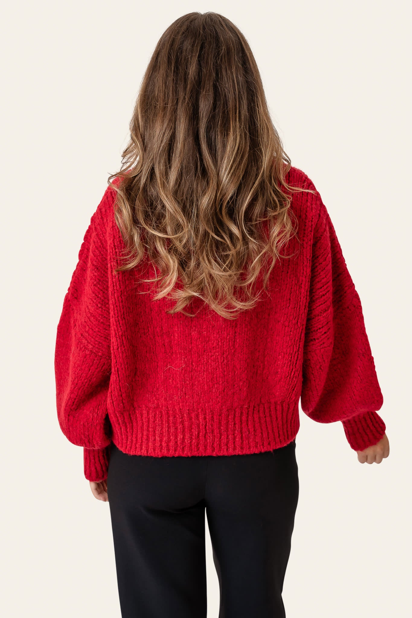 NoraIC Sweater - Red - Image 5
