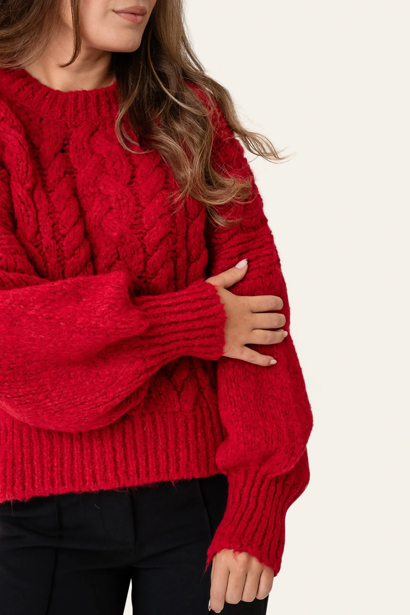 NoraIC Sweater - Red - Image 6