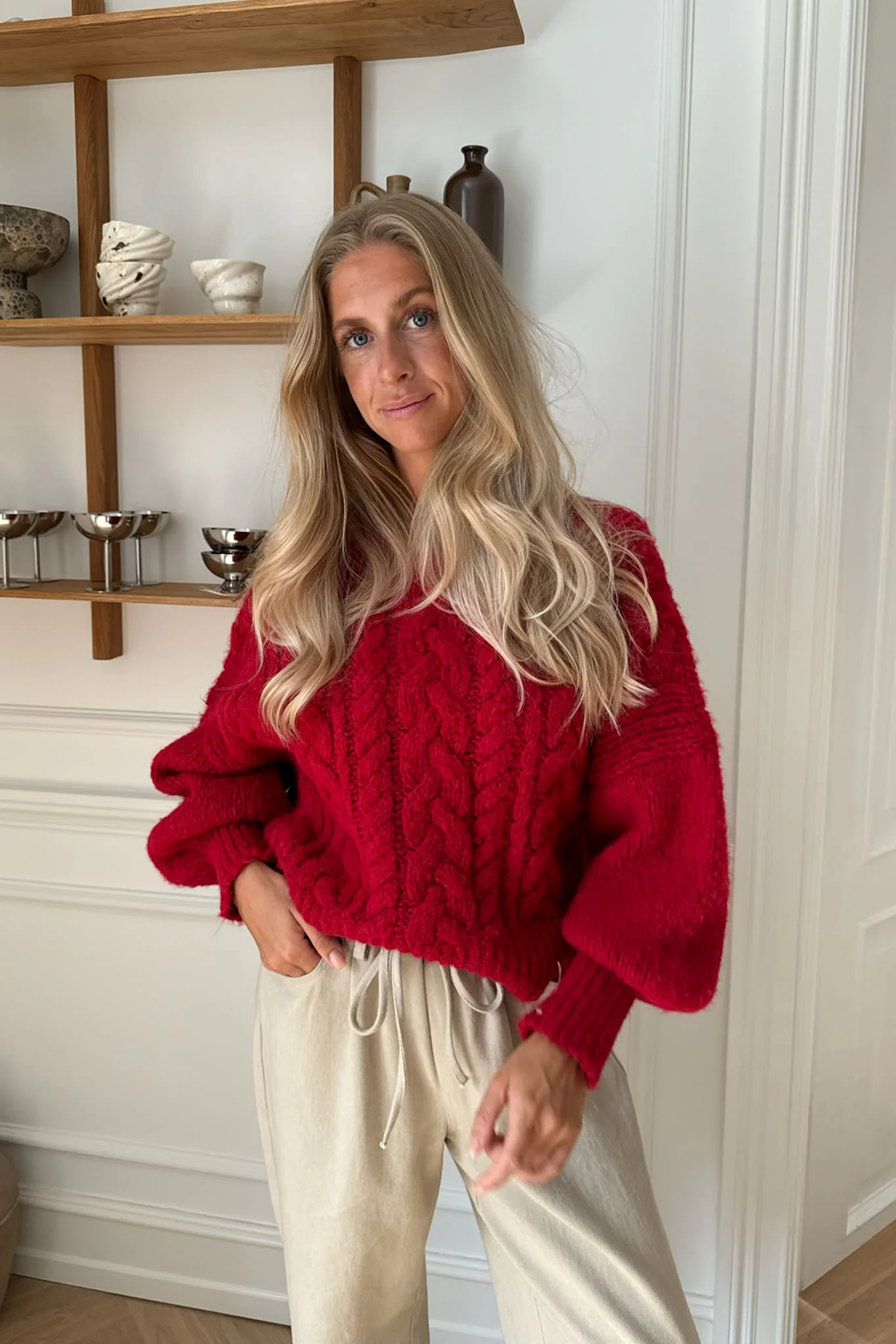 NoraIC Sweater - Red - Image 9