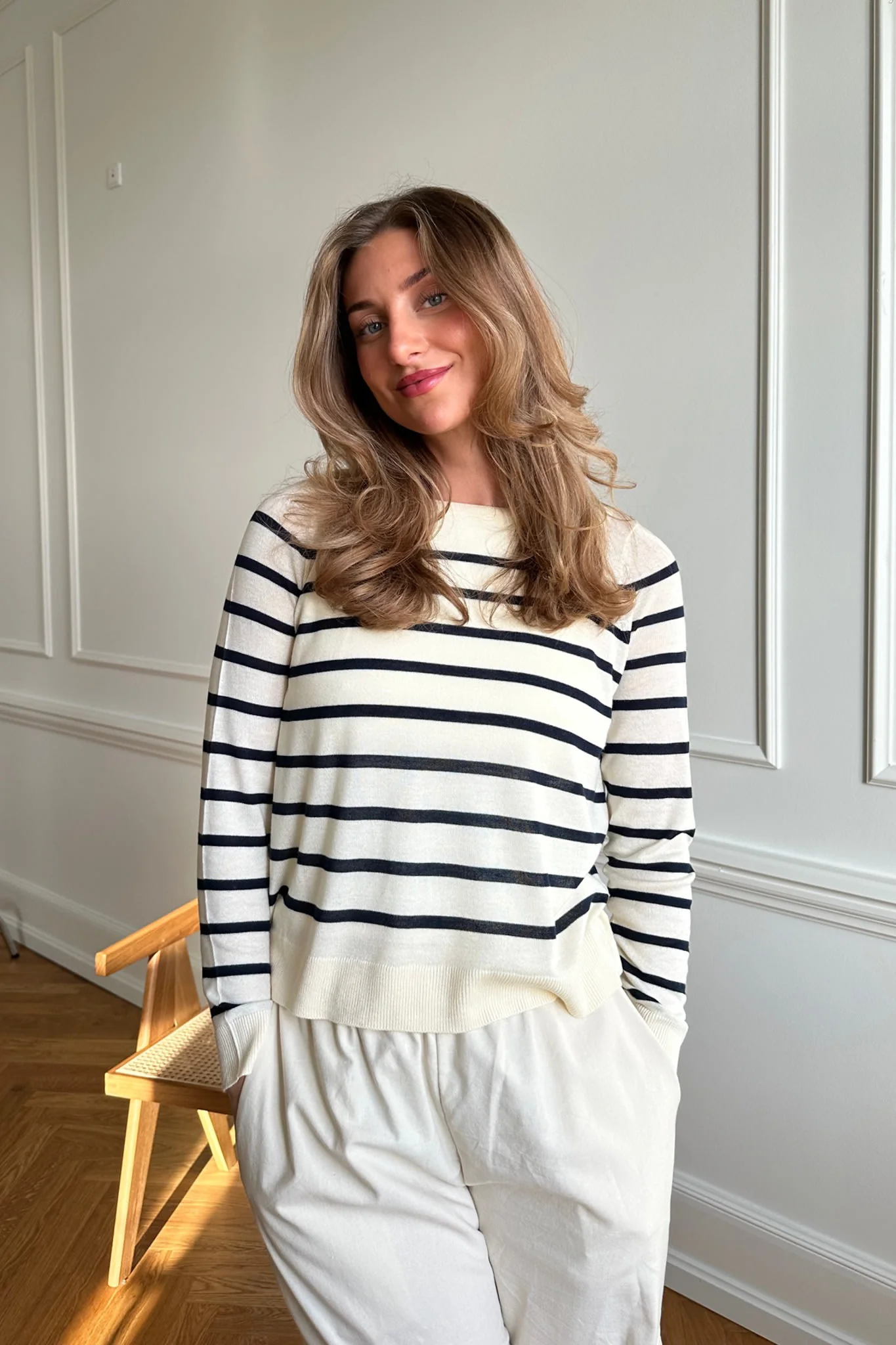 VMNova LS Oneck Pullover - Birch - Image 2