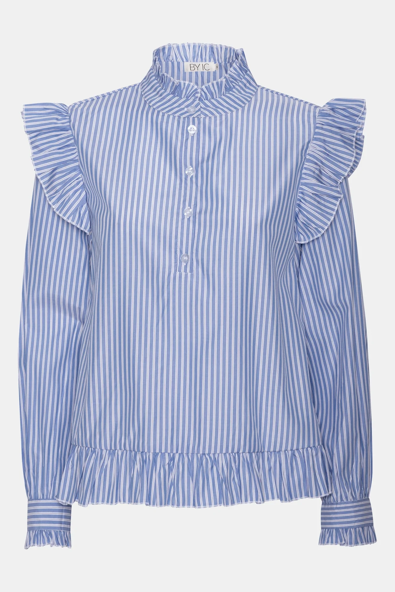 NunaIC Shirt - Blue White Stripes - Image 7