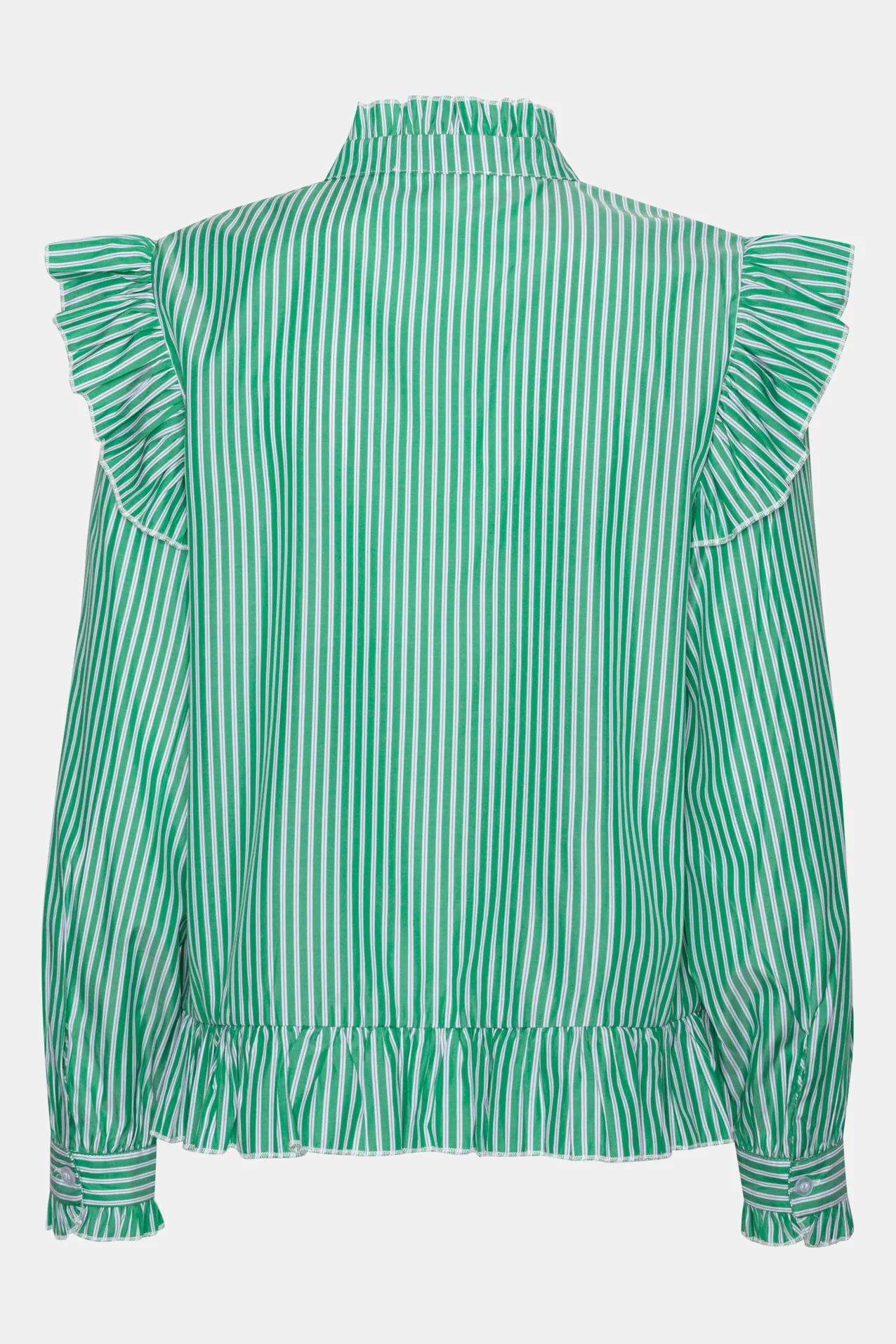 NunaIC Shirt - Green White Stripes - Image 6