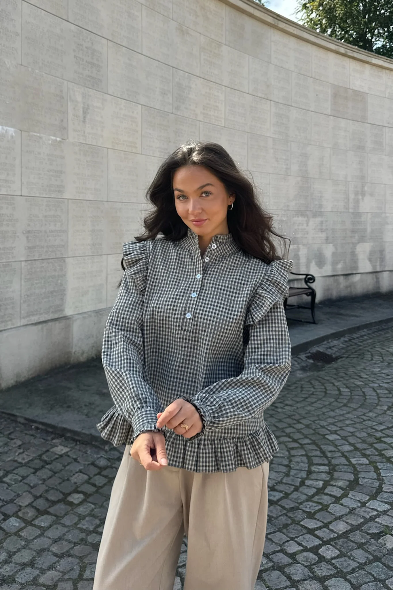 NunaIC Shirt - Black Small Checks - Image 3