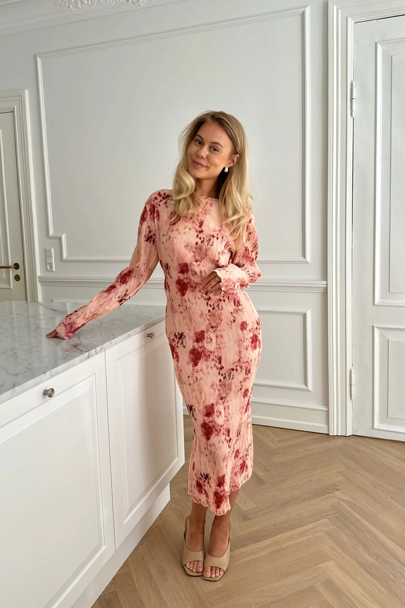 OdaIC Dress - Warm Sunset Rose - Image 12