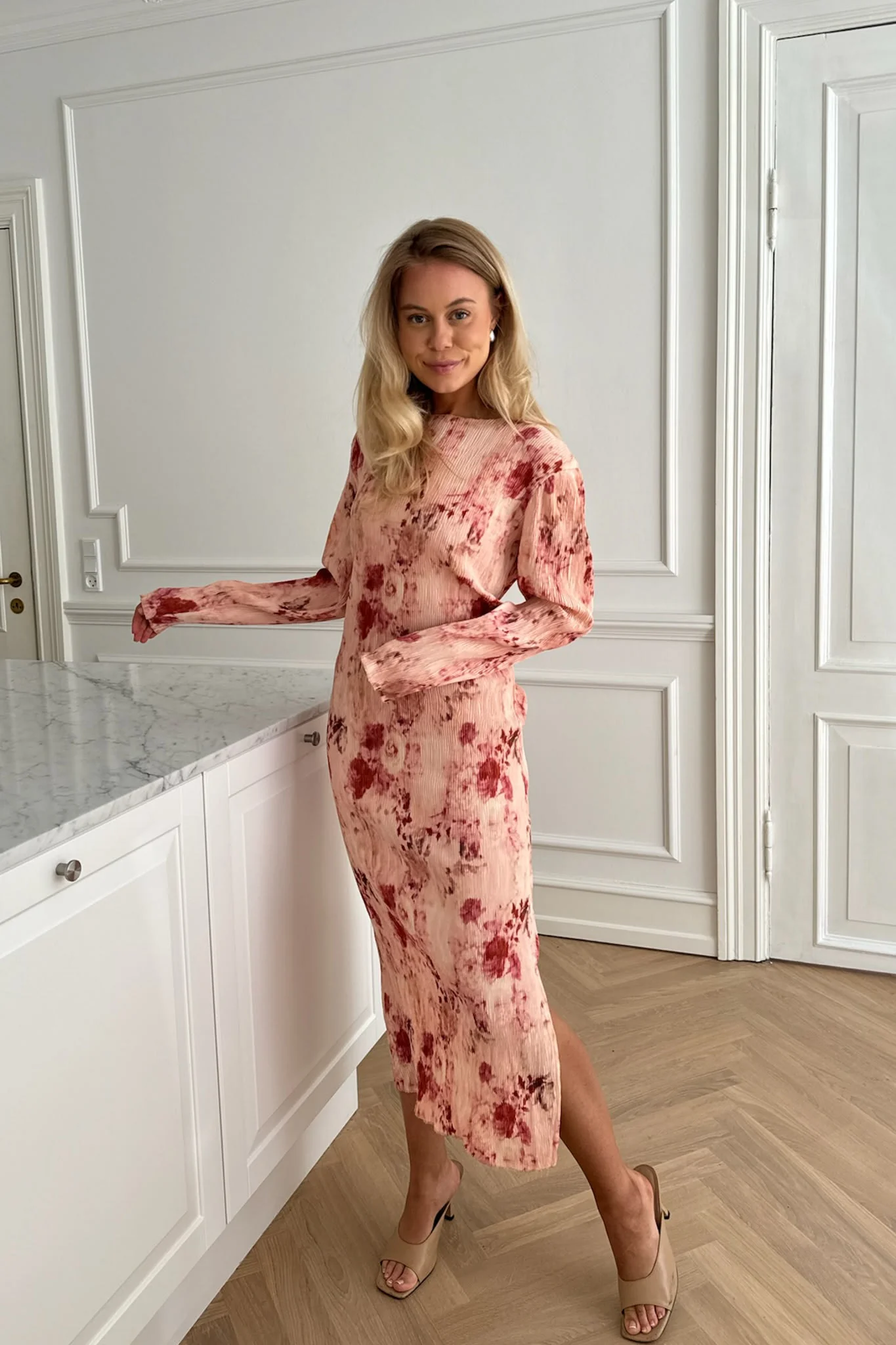 OdaIC Dress - Warm Sunset Rose - Image 13