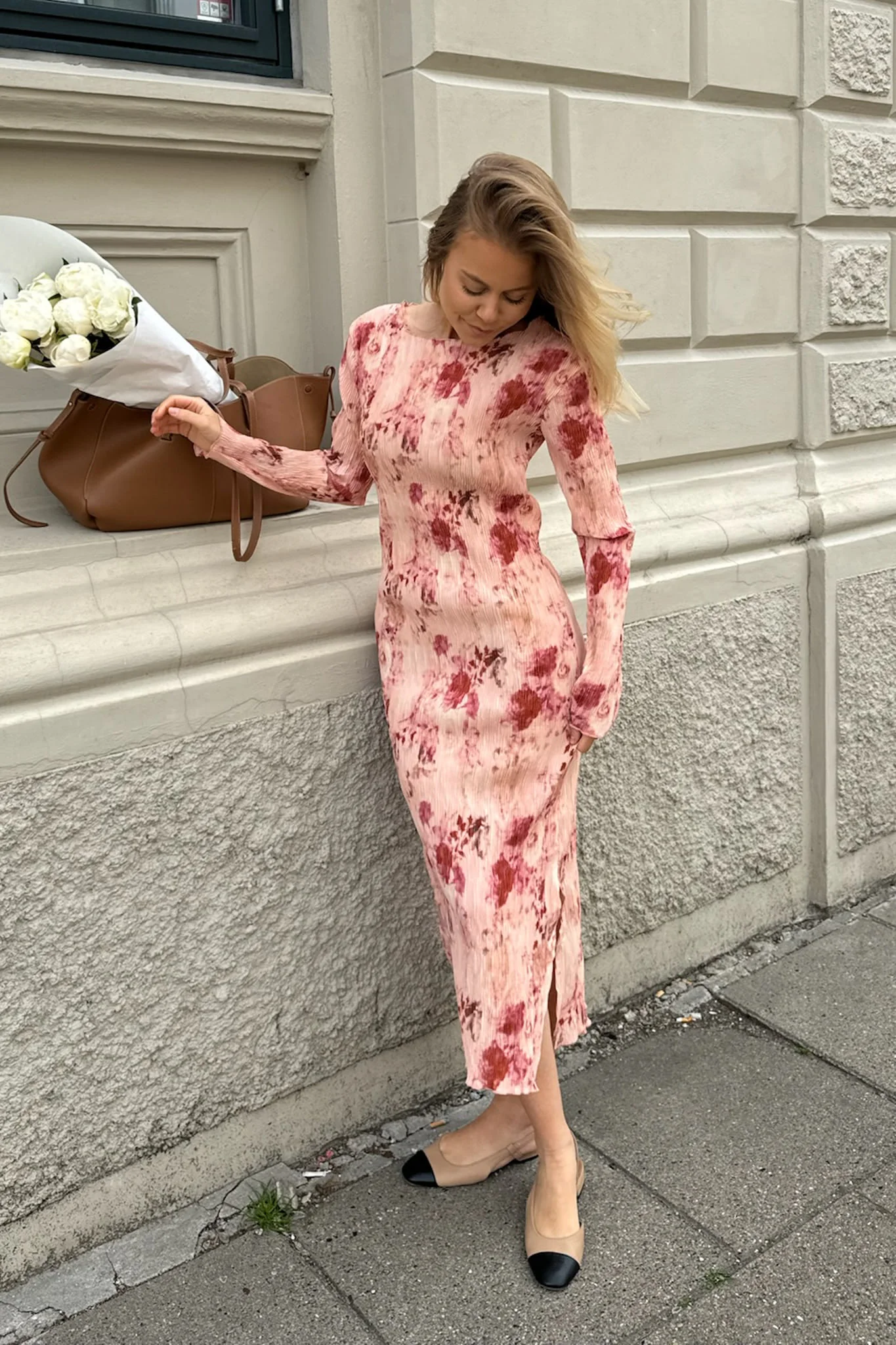 OdaIC Dress - Warm Sunset Rose - Image 4
