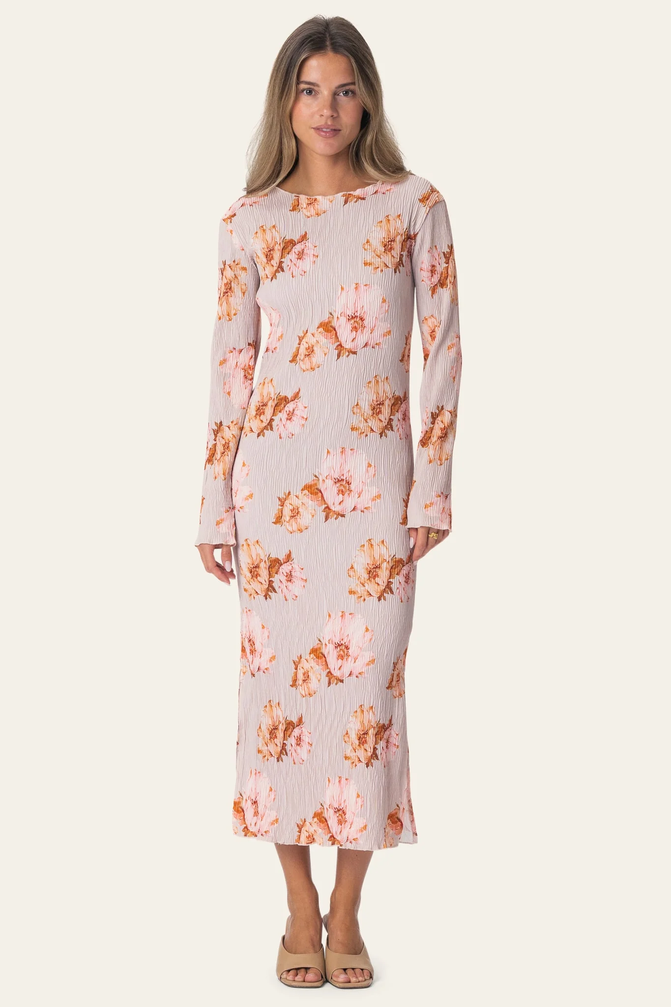OdaIC Dress - Dusty Rose Print - Image 2