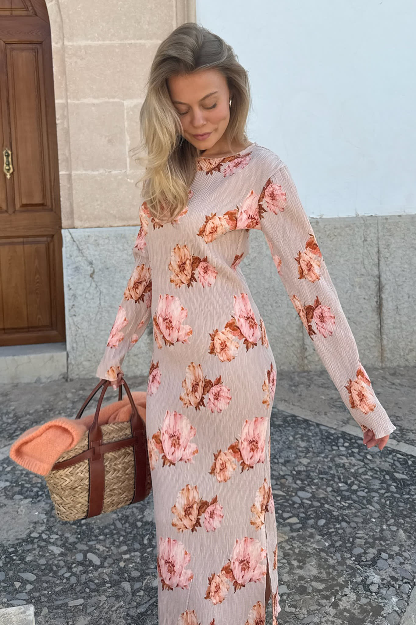 OdaIC Dress - Dusty Rose Print - Image 5