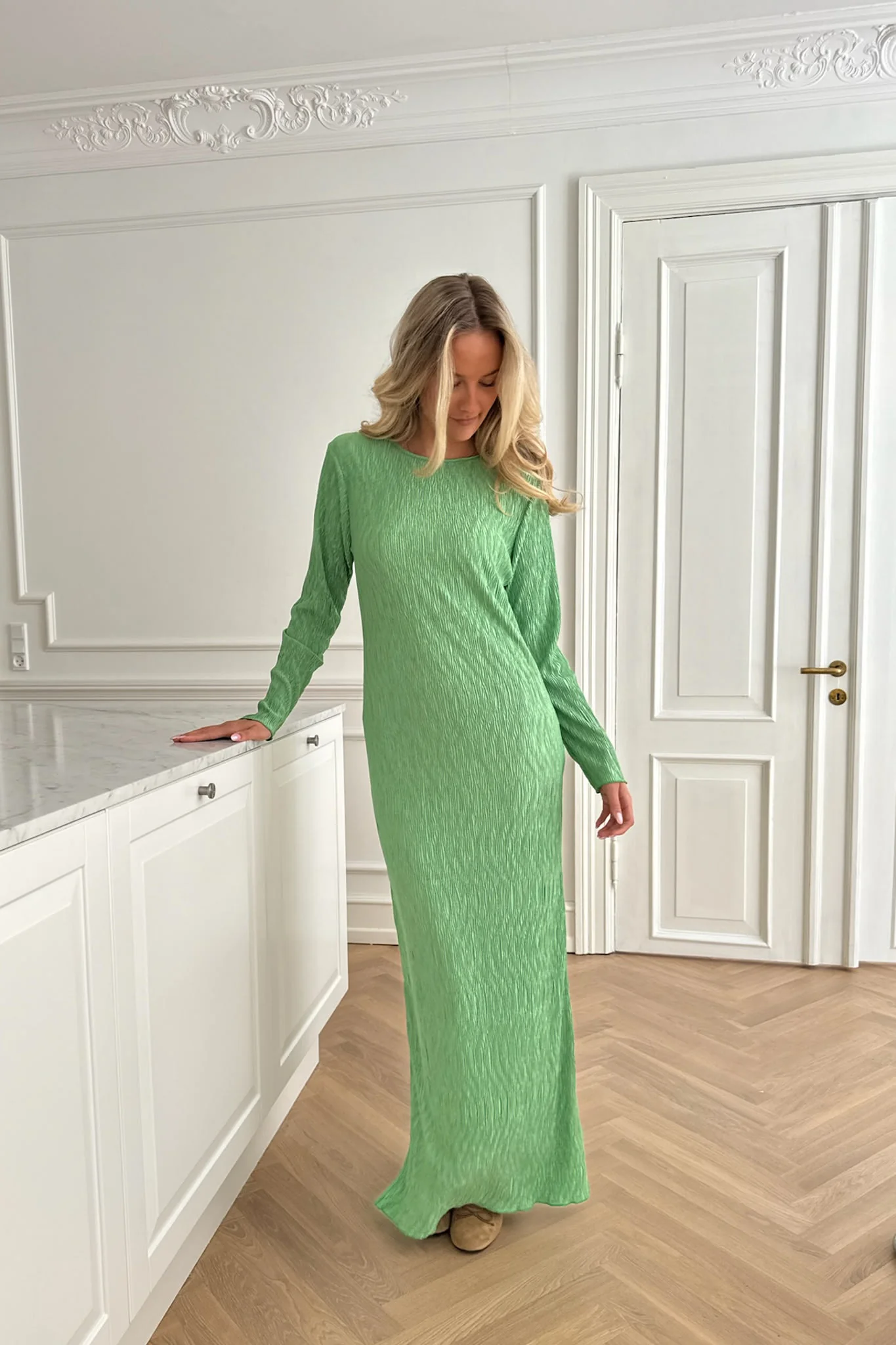 OdaIC Maxi Dress - Green - Image 6