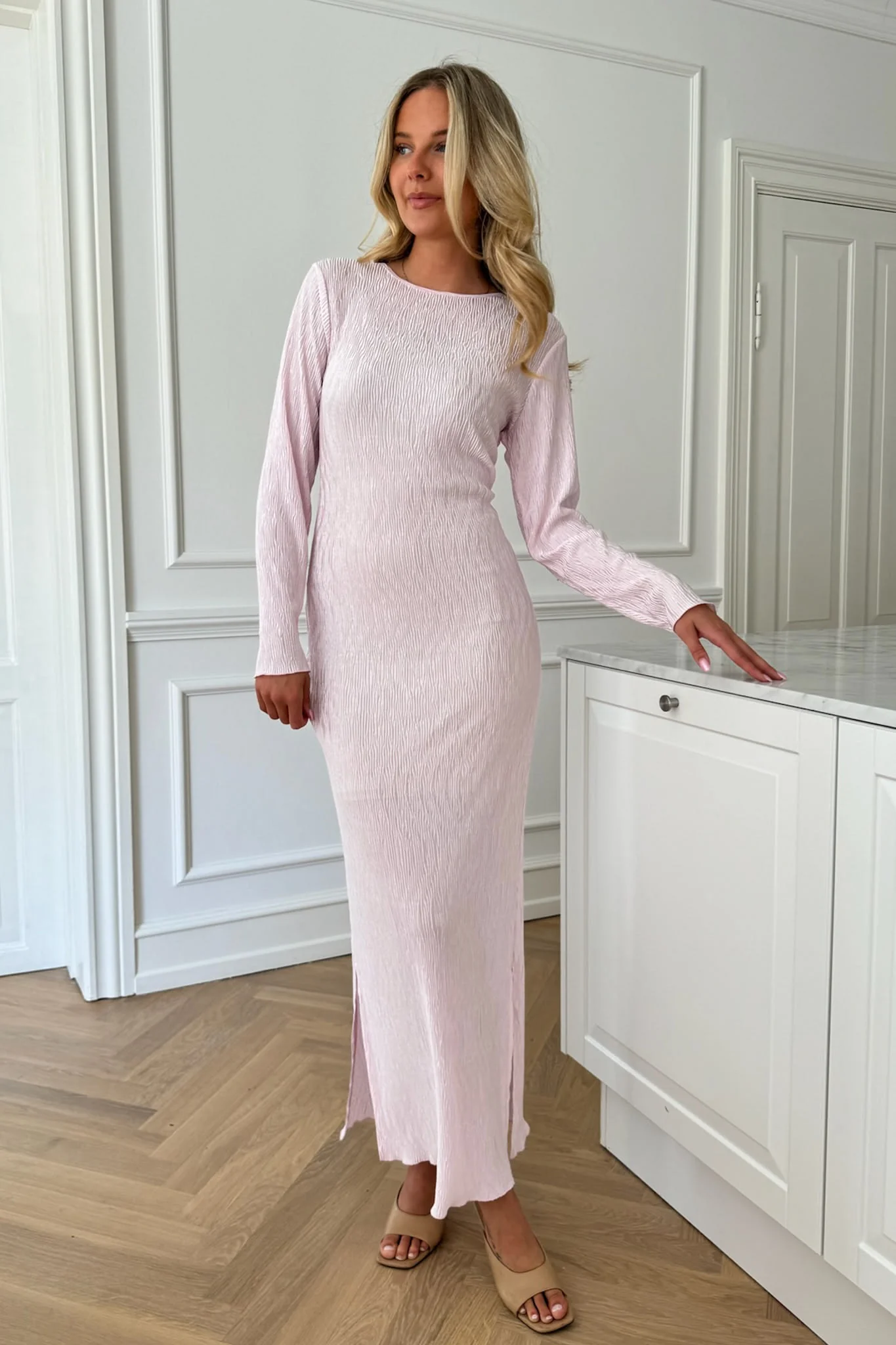 OdaIC Maxi Dress - Light Pink - Image 3