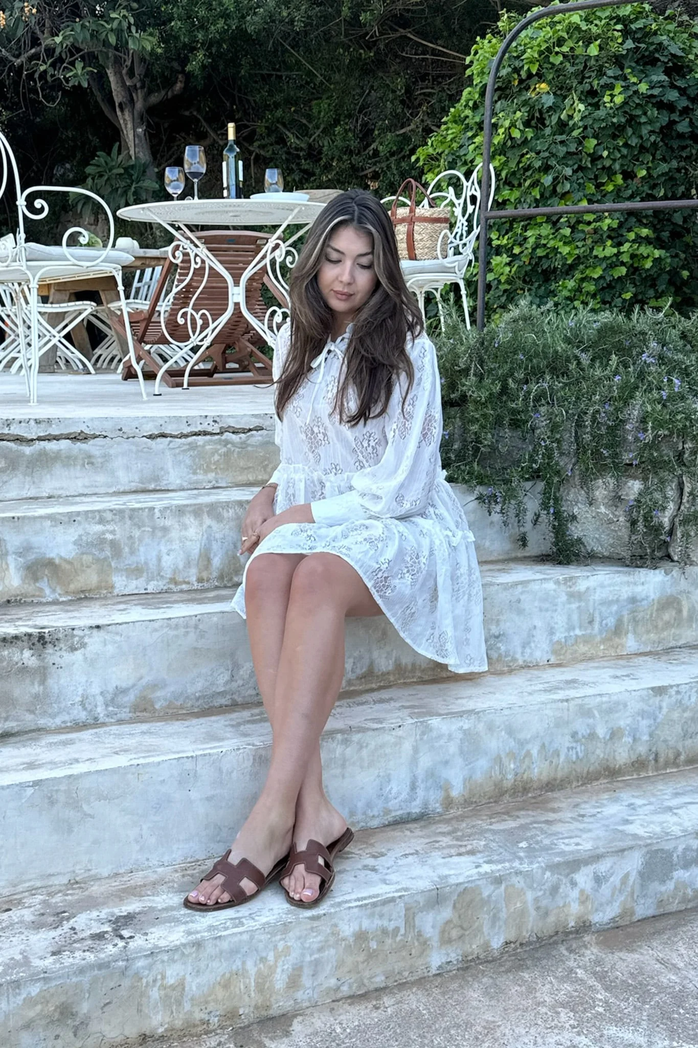 OliviaIC Dress - White Lace - Image 5