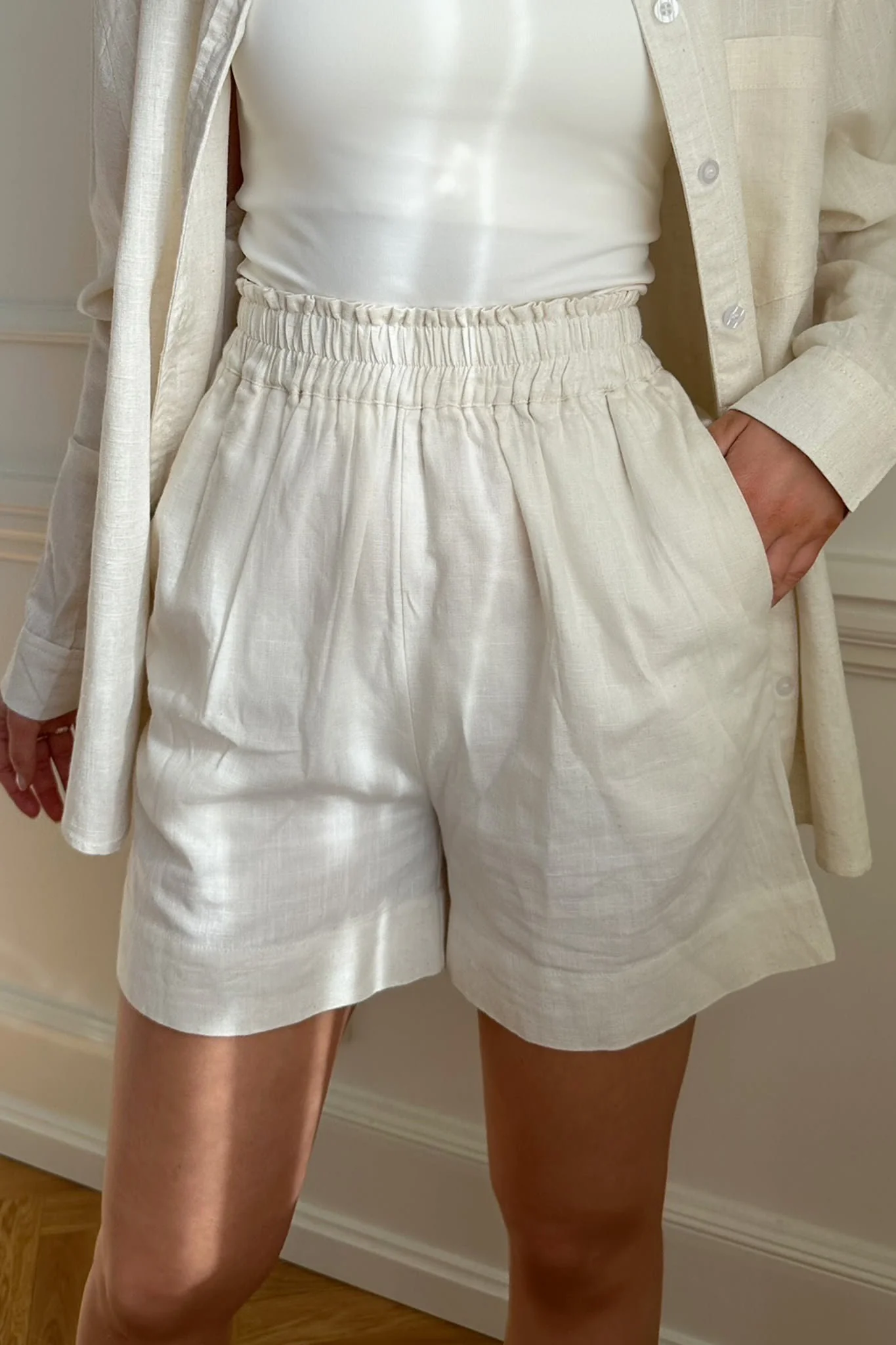 PalmaIC Shorts - Beige - Image 6