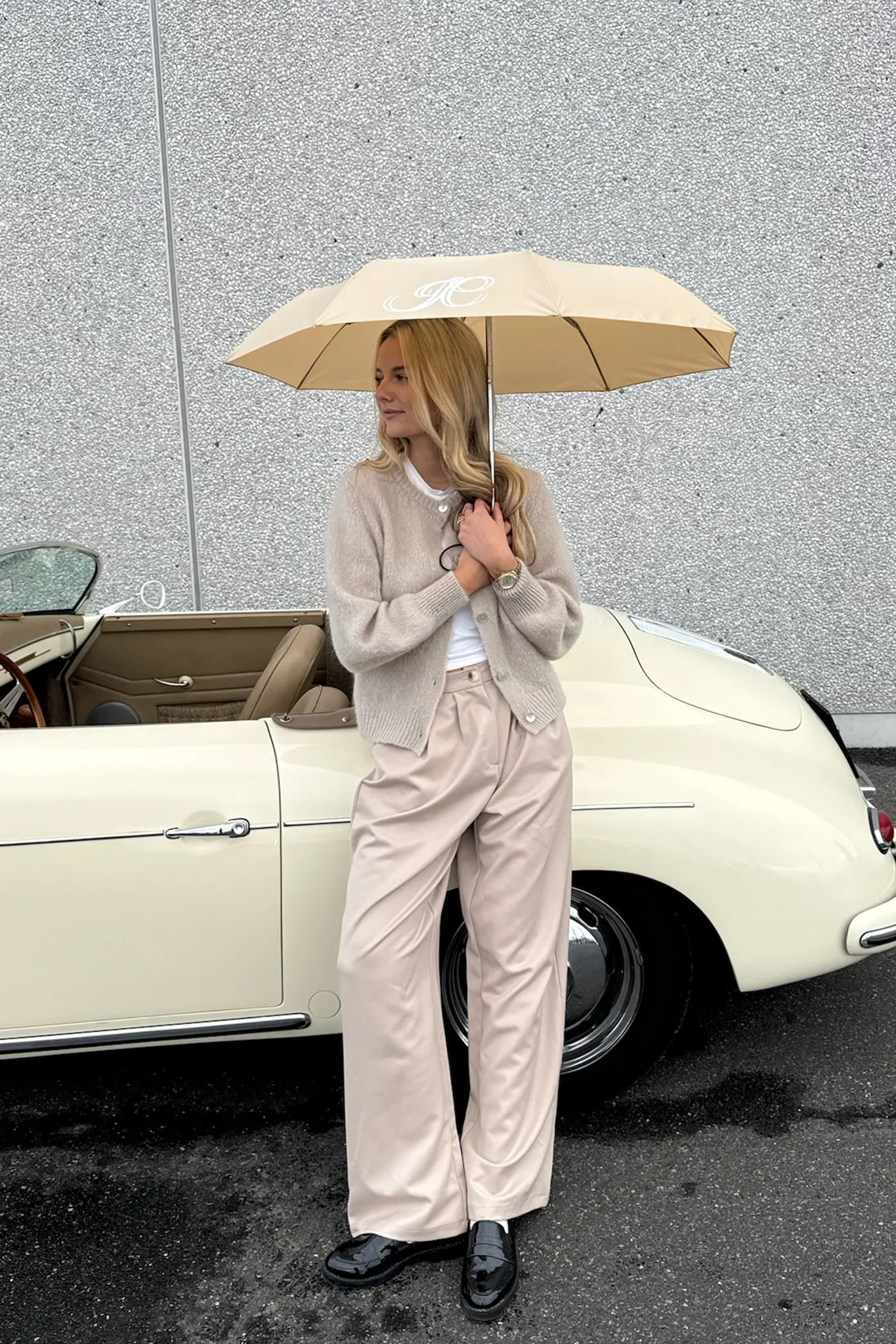 Umbrella - Beige - Image 3
