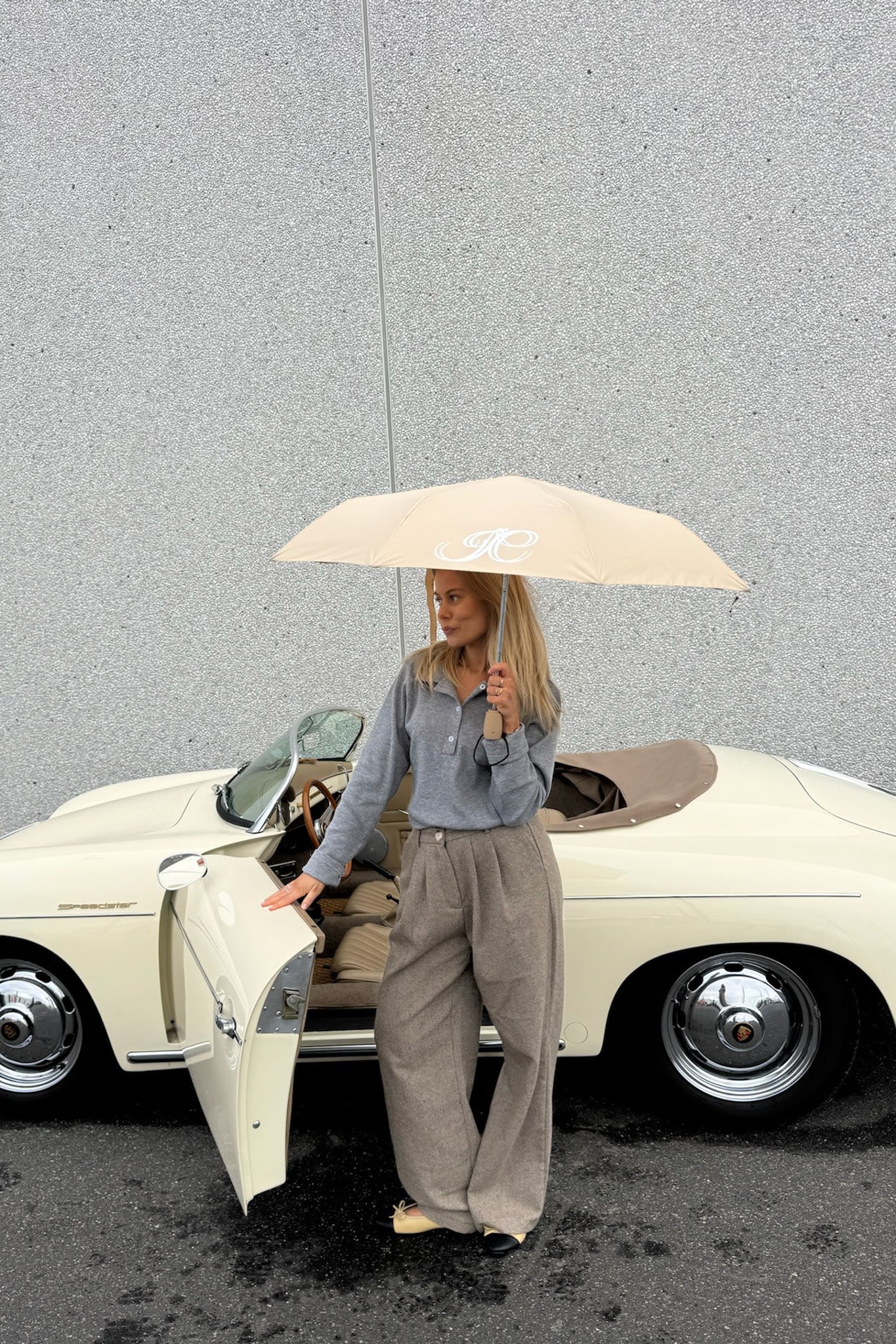 Umbrella - Beige - Image 5
