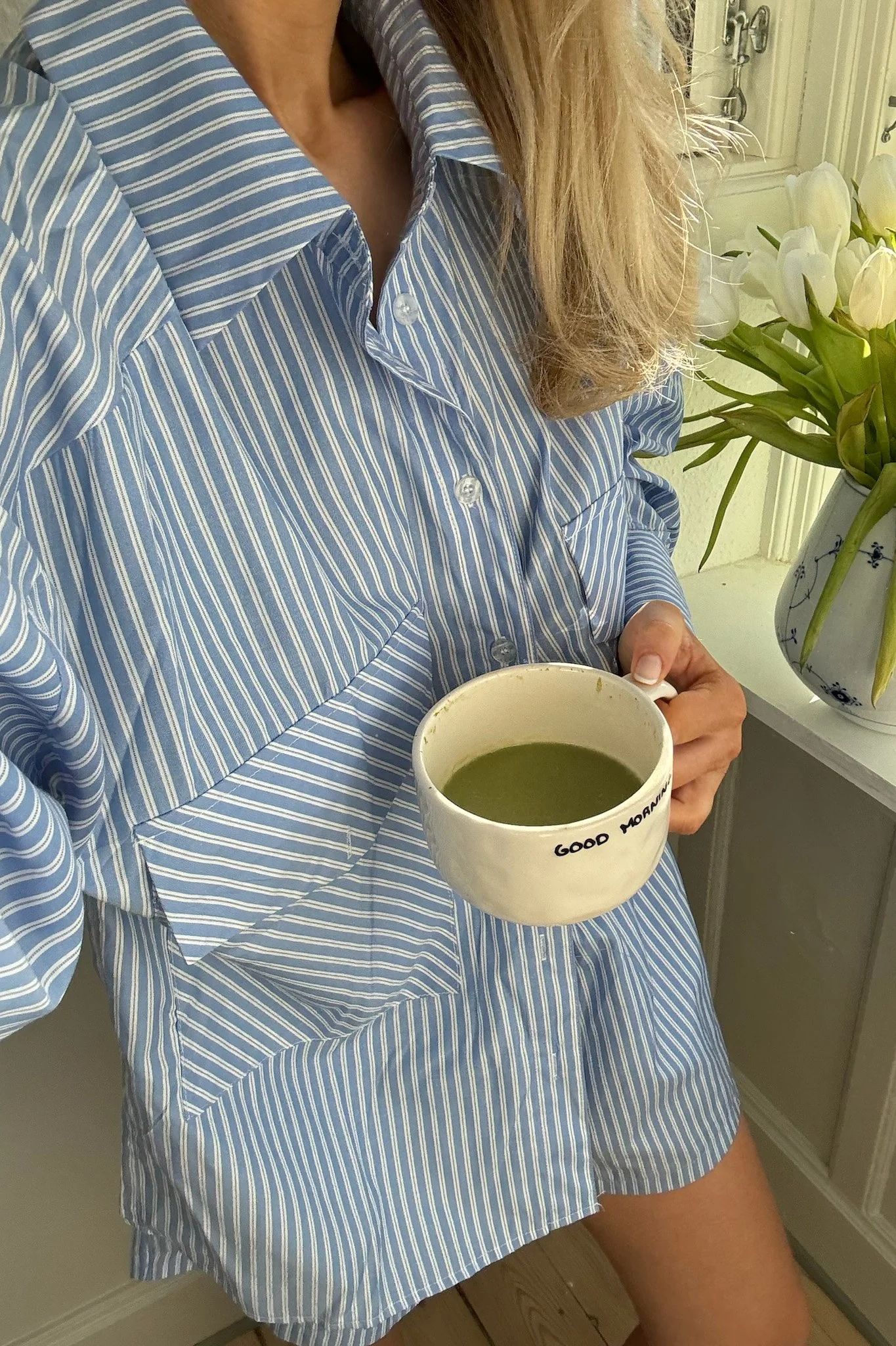RilloIC Shirt - Blue White Stripes - Image 10