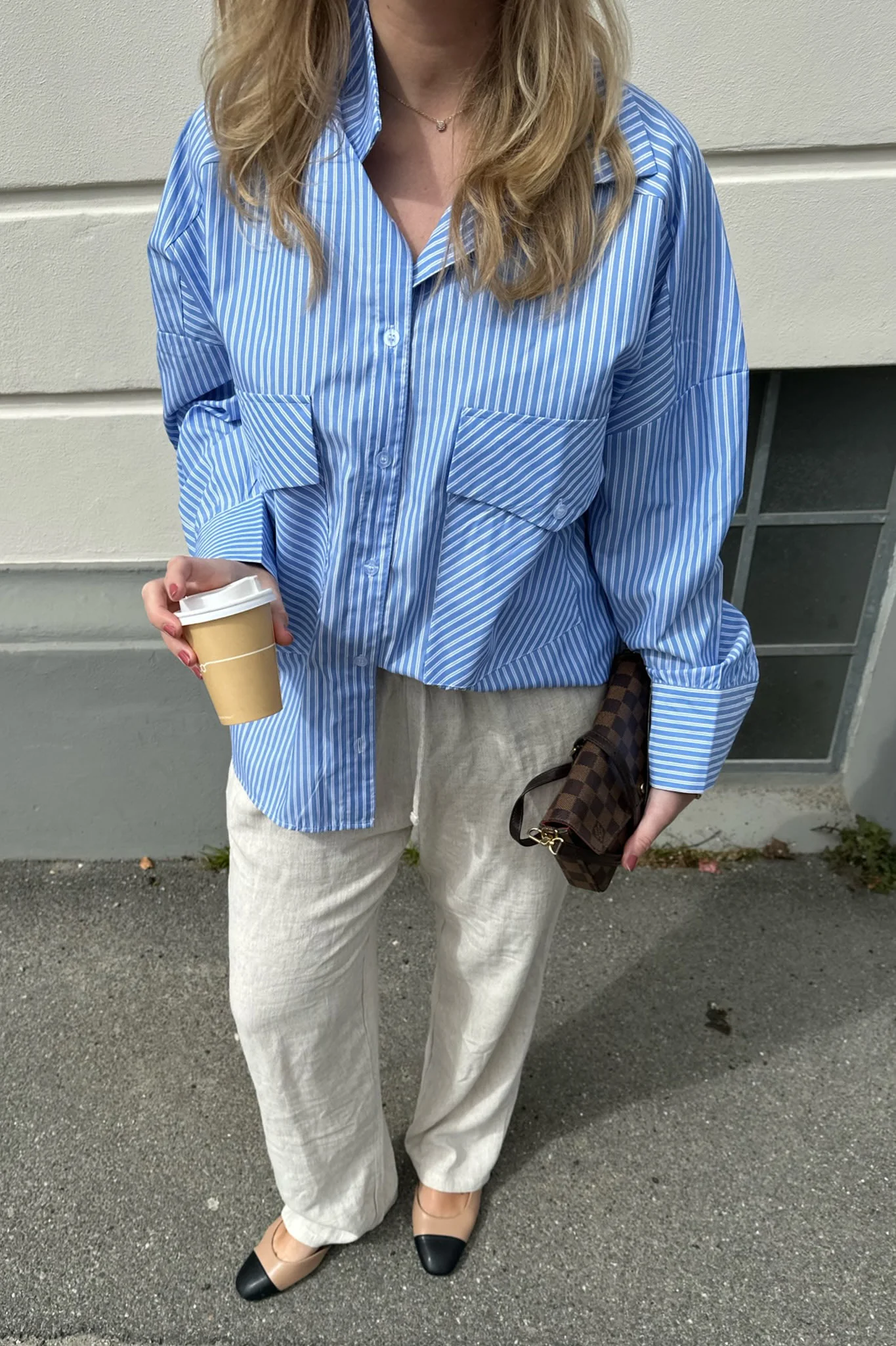 RilloIC Shirt - Blue White Stripes - Image 2