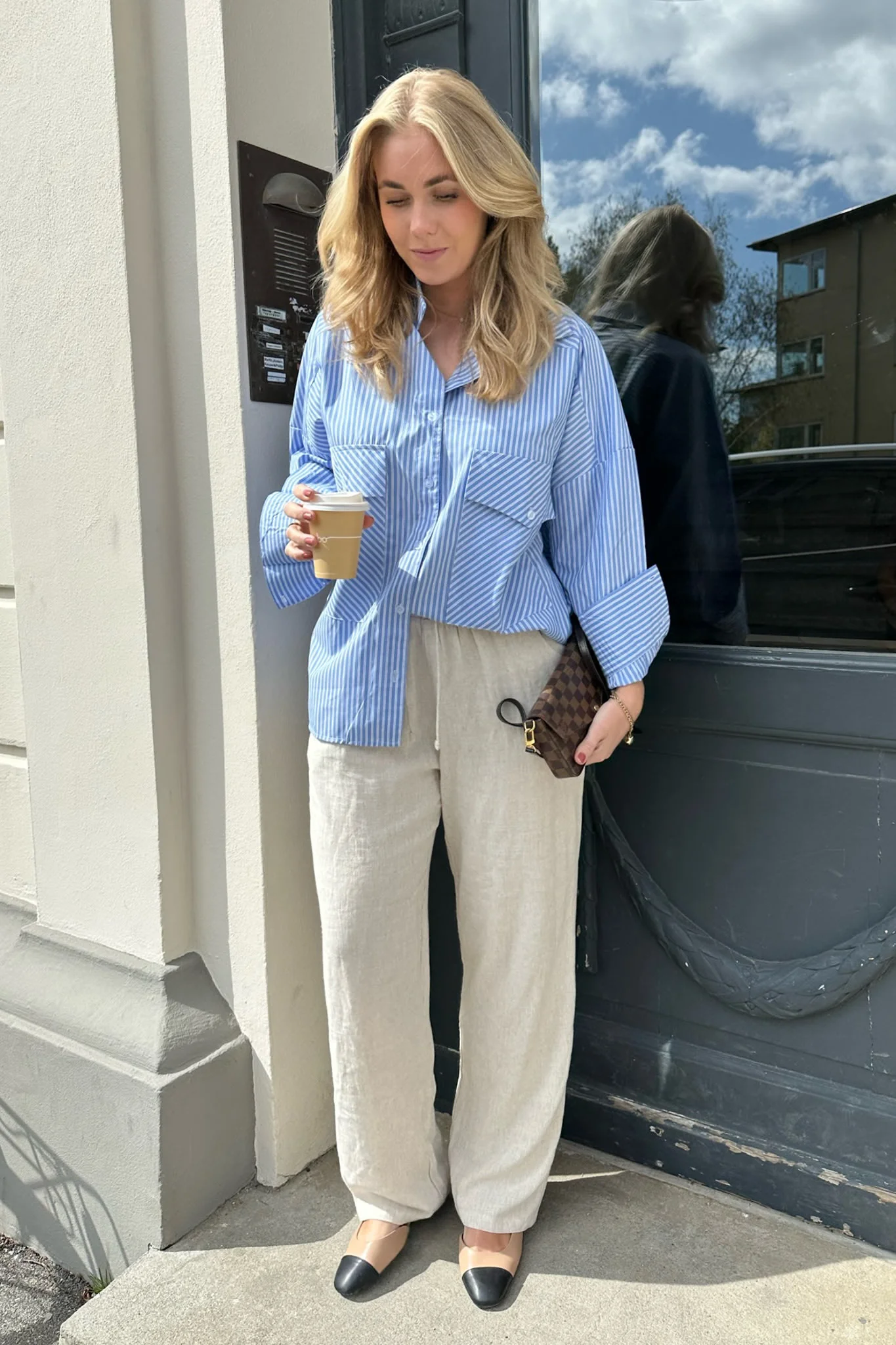 RilloIC Shirt - Blue White Stripes - Image 3