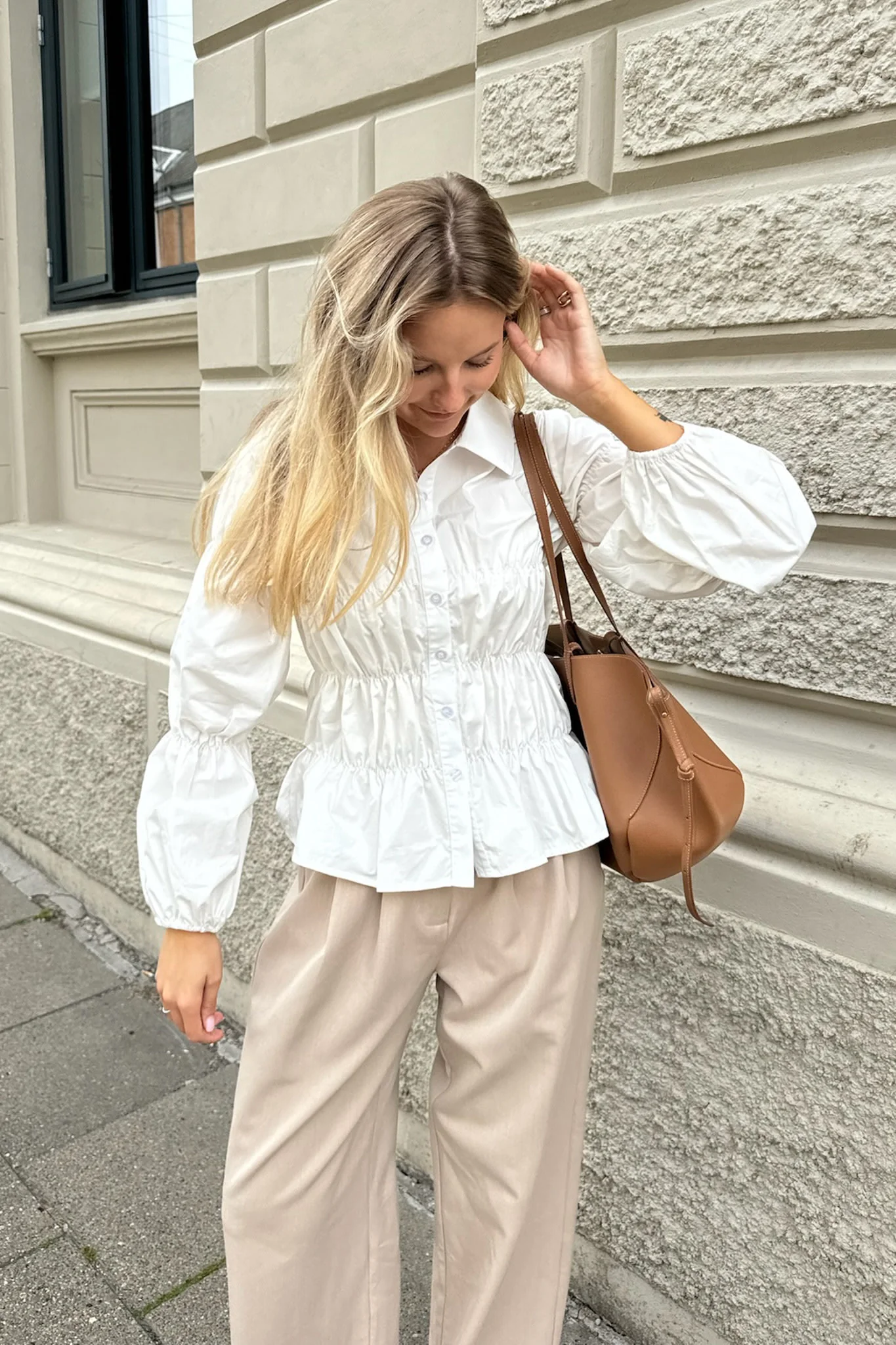 SallyIC Smock Shirt - White - Image 11