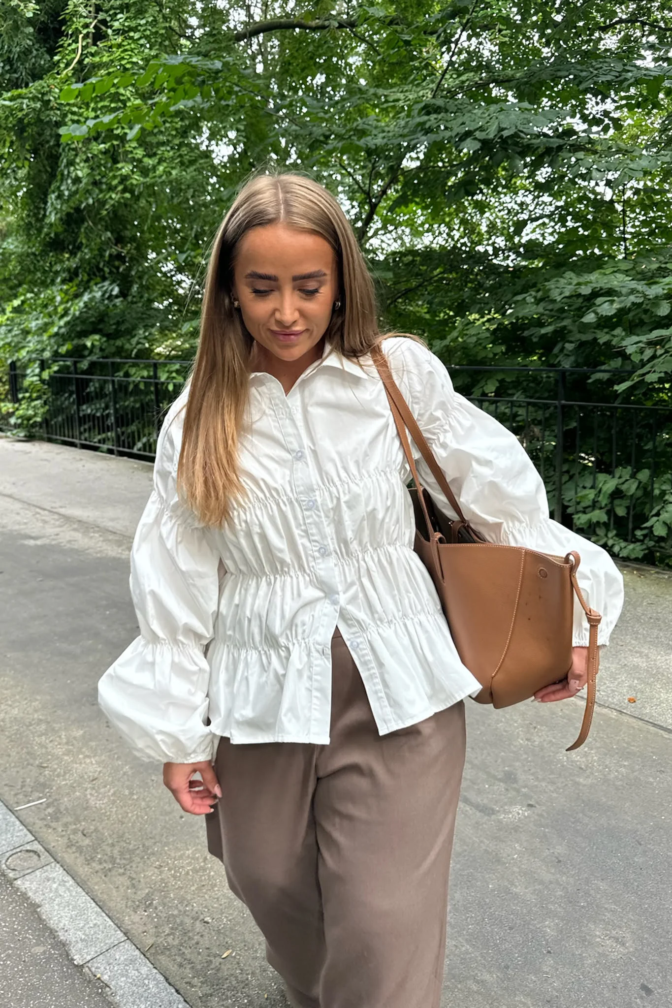 SallyIC Smock Shirt - White - Image 7