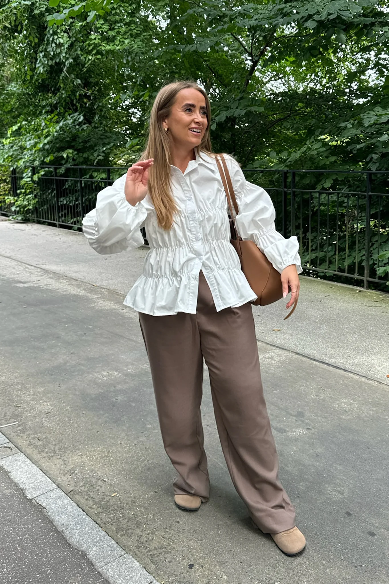 SallyIC Smock Shirt - White - Image 8