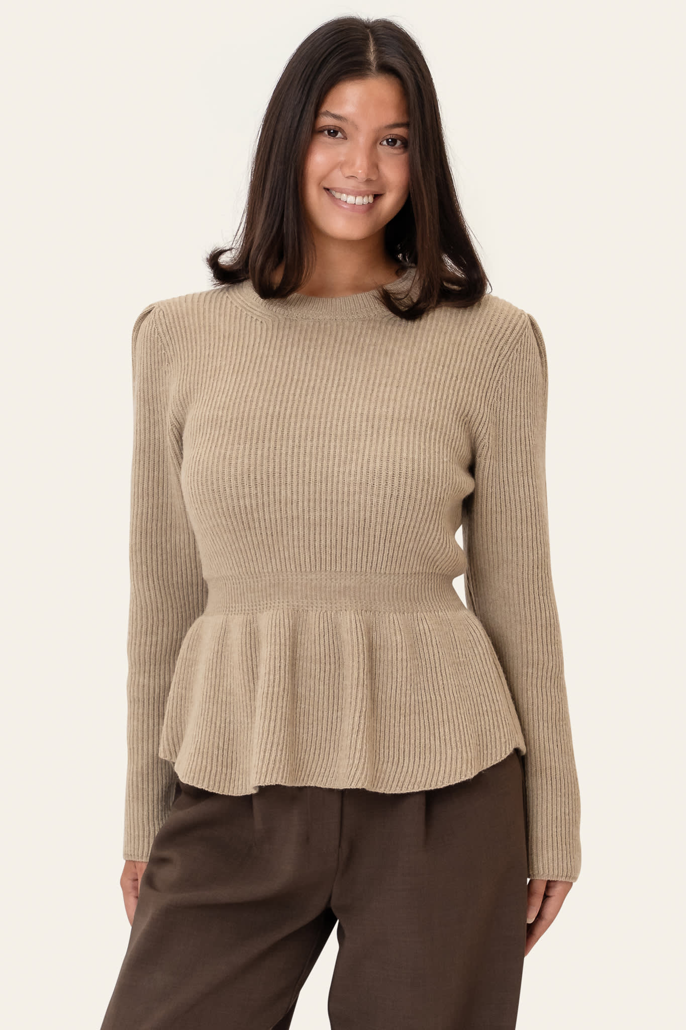 SaraIC Sweater - Beige - Image 3