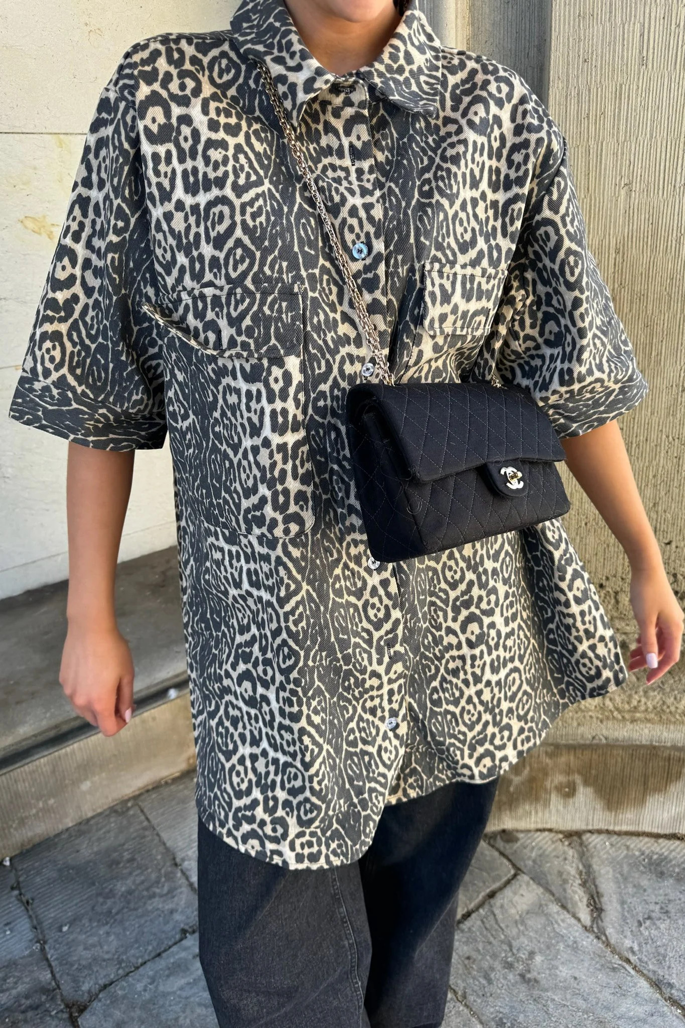 SeldaIC Shirt Dress - Leo Print - Image 7