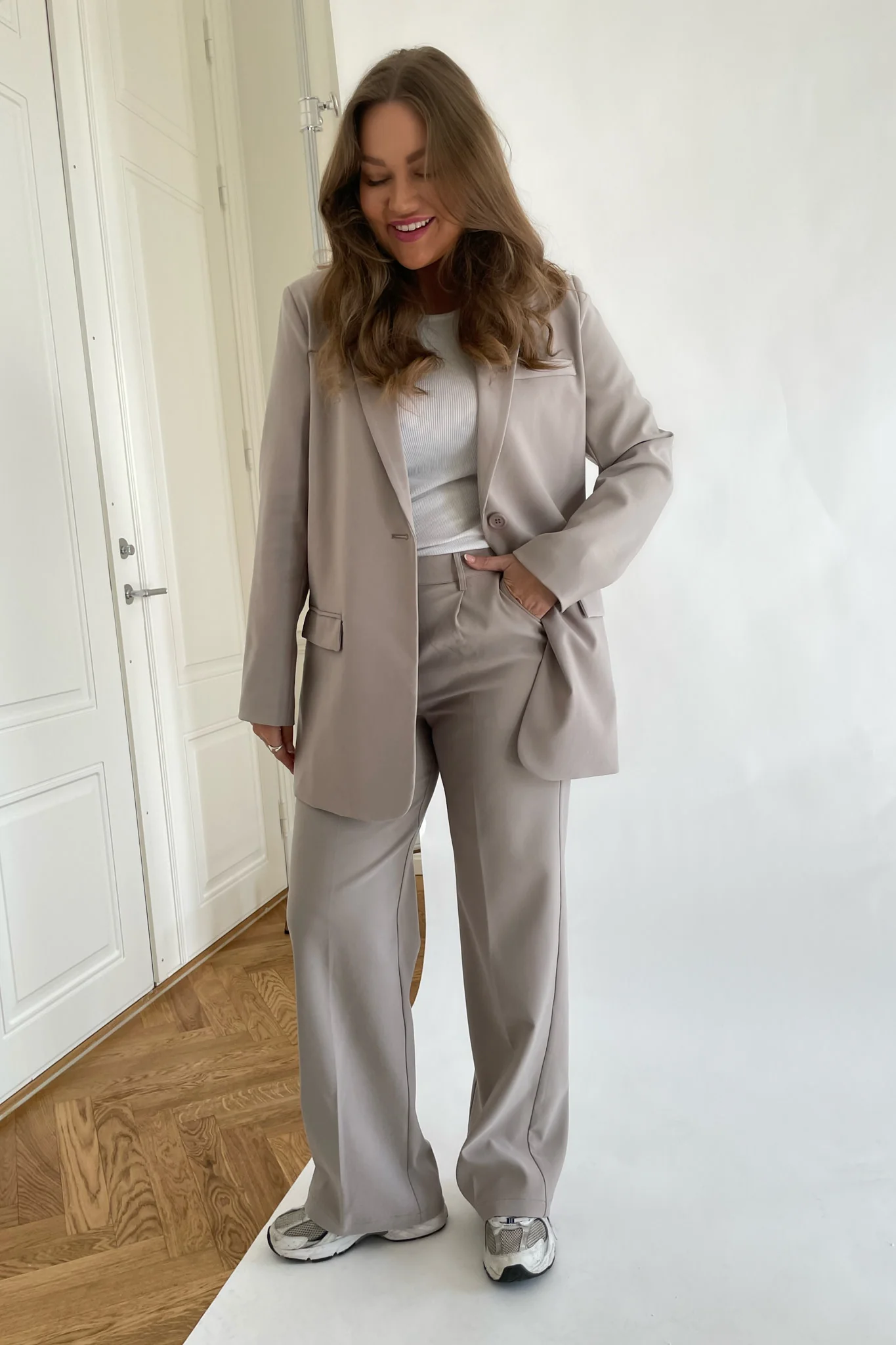 SelmaIC Blazer - Dark Beige - Image 4