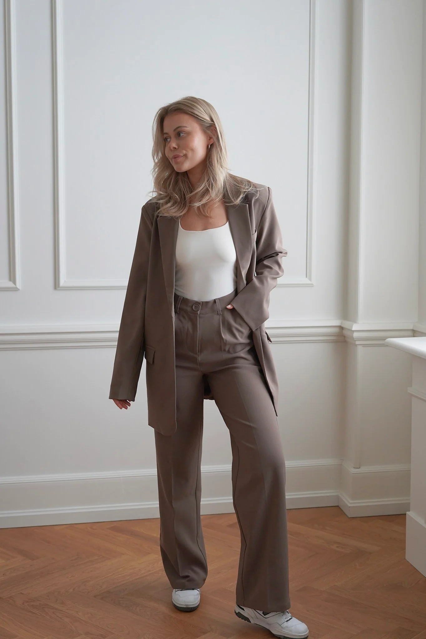 SelmaIC Blazer - Dark Taupe - Image 9