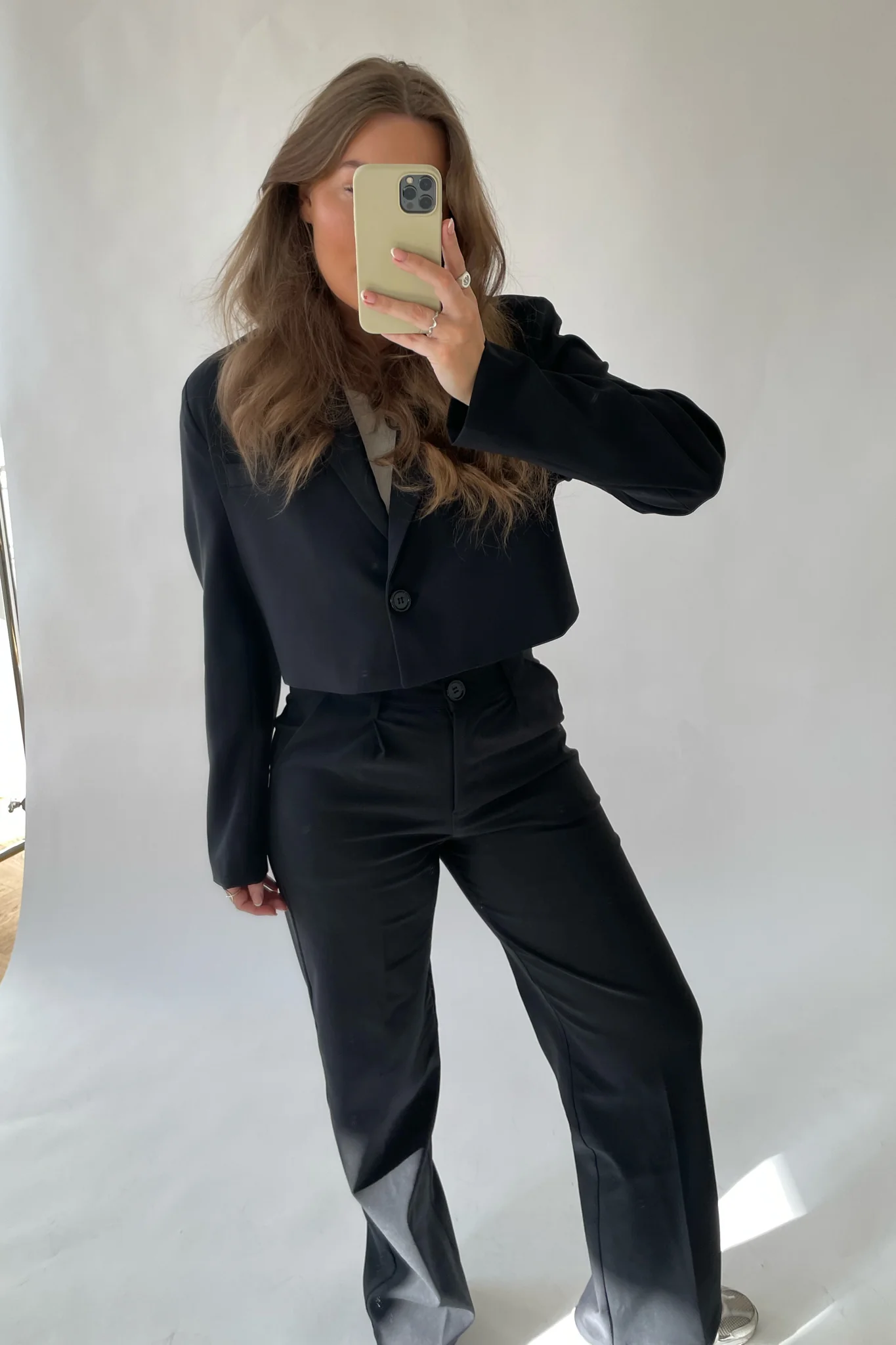 SelmaIC Wide Pants - Black - Image 4