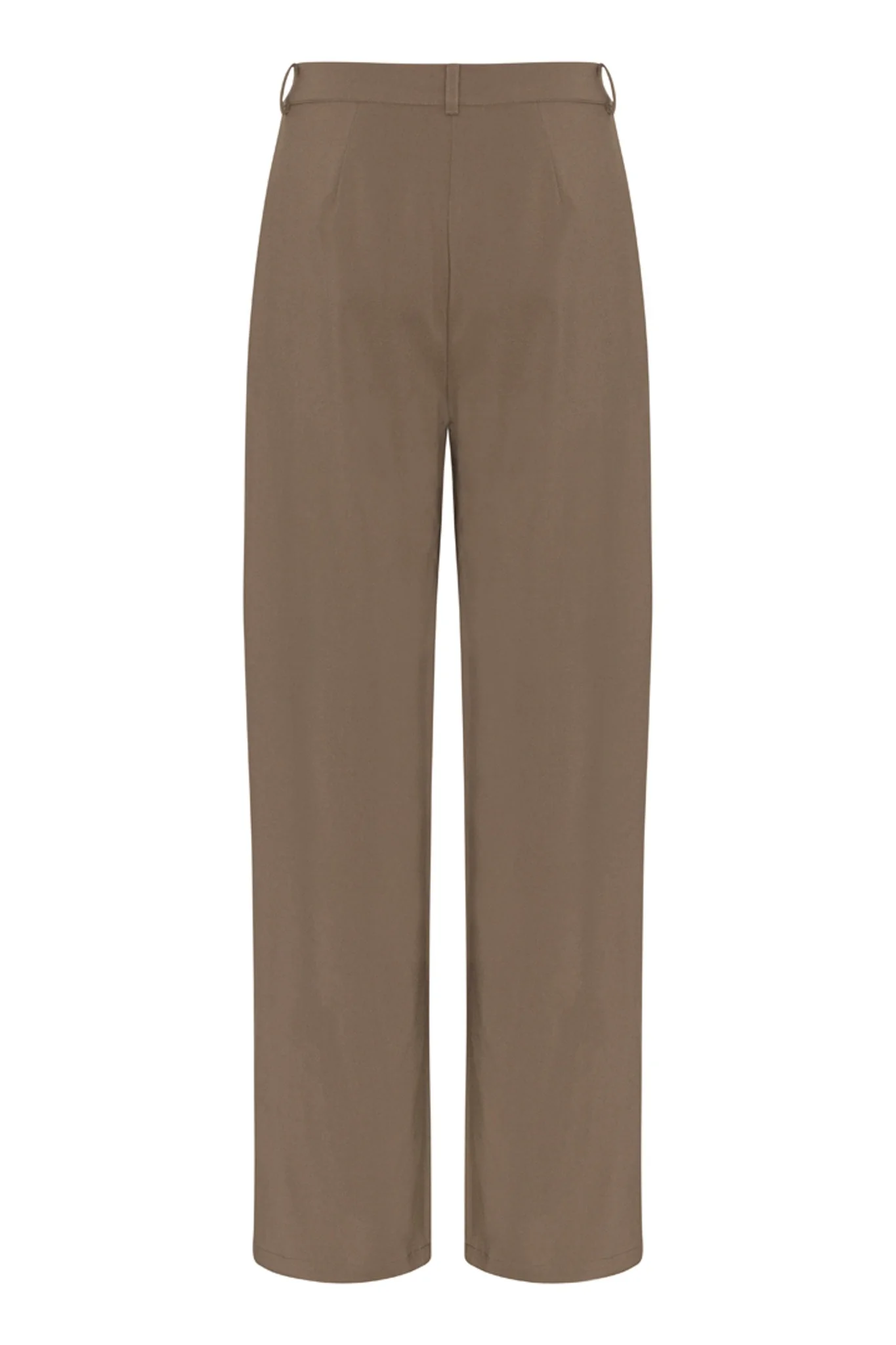SelmaIC Wide Pants - Dark Taupe - Image 10