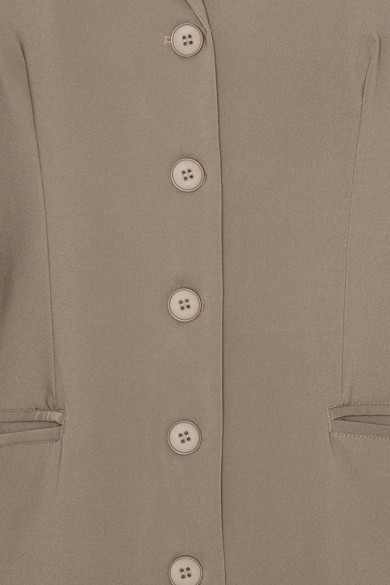 SelmaIC Blazer Dress - Dark Taupe - Image 11