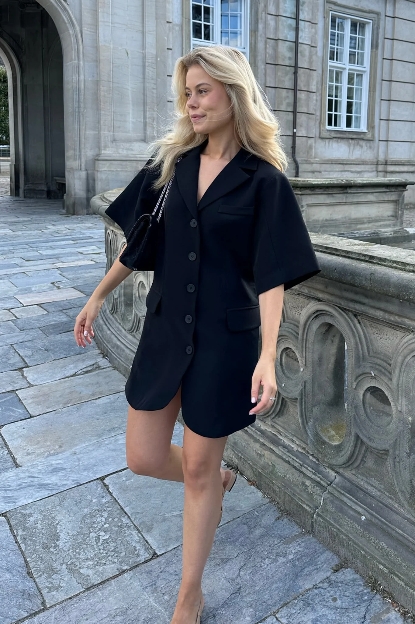 SelmaIC Blazer Dress - Black - Image 5