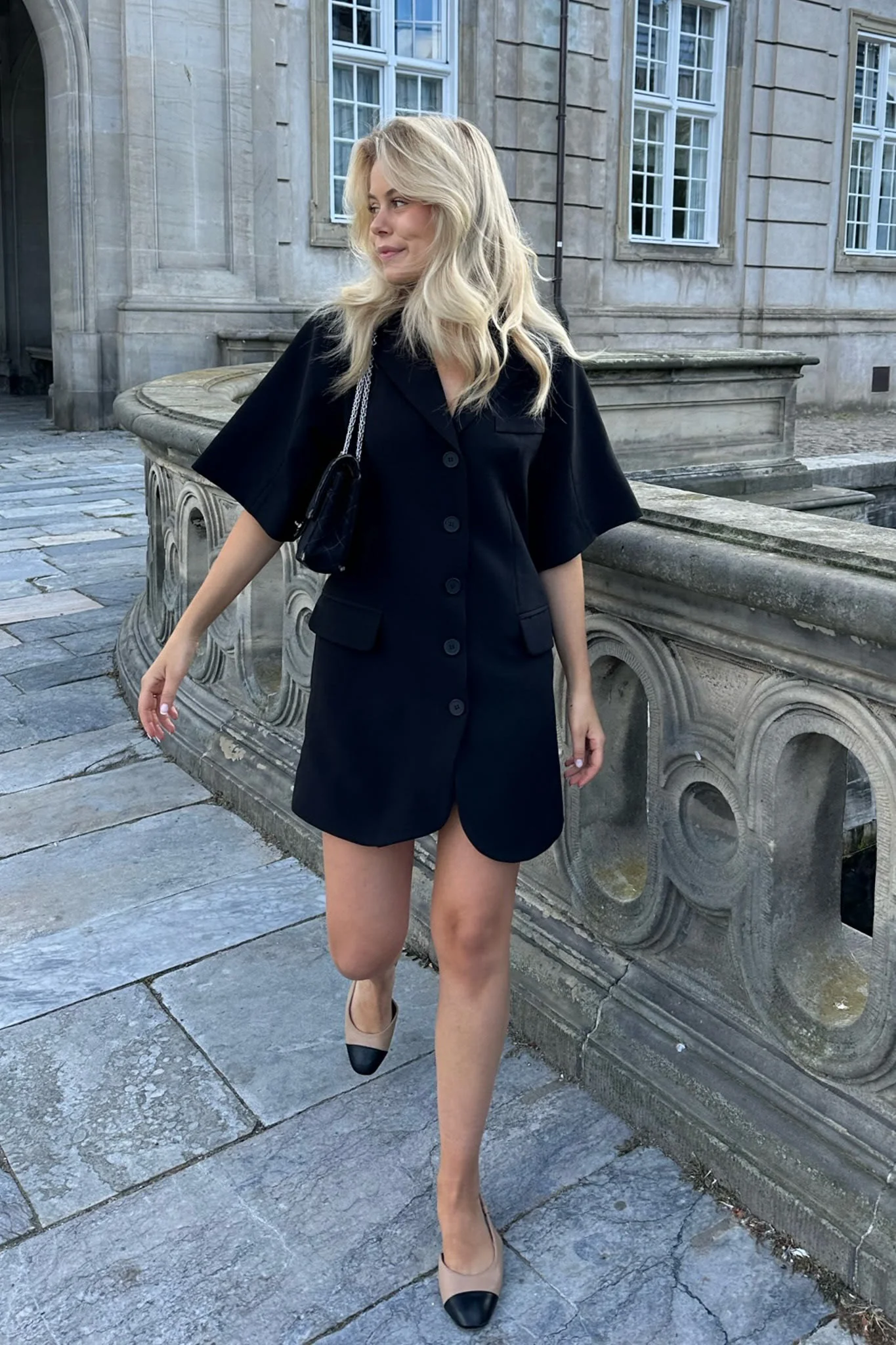 SelmaIC Blazer Dress - Black - Image 6