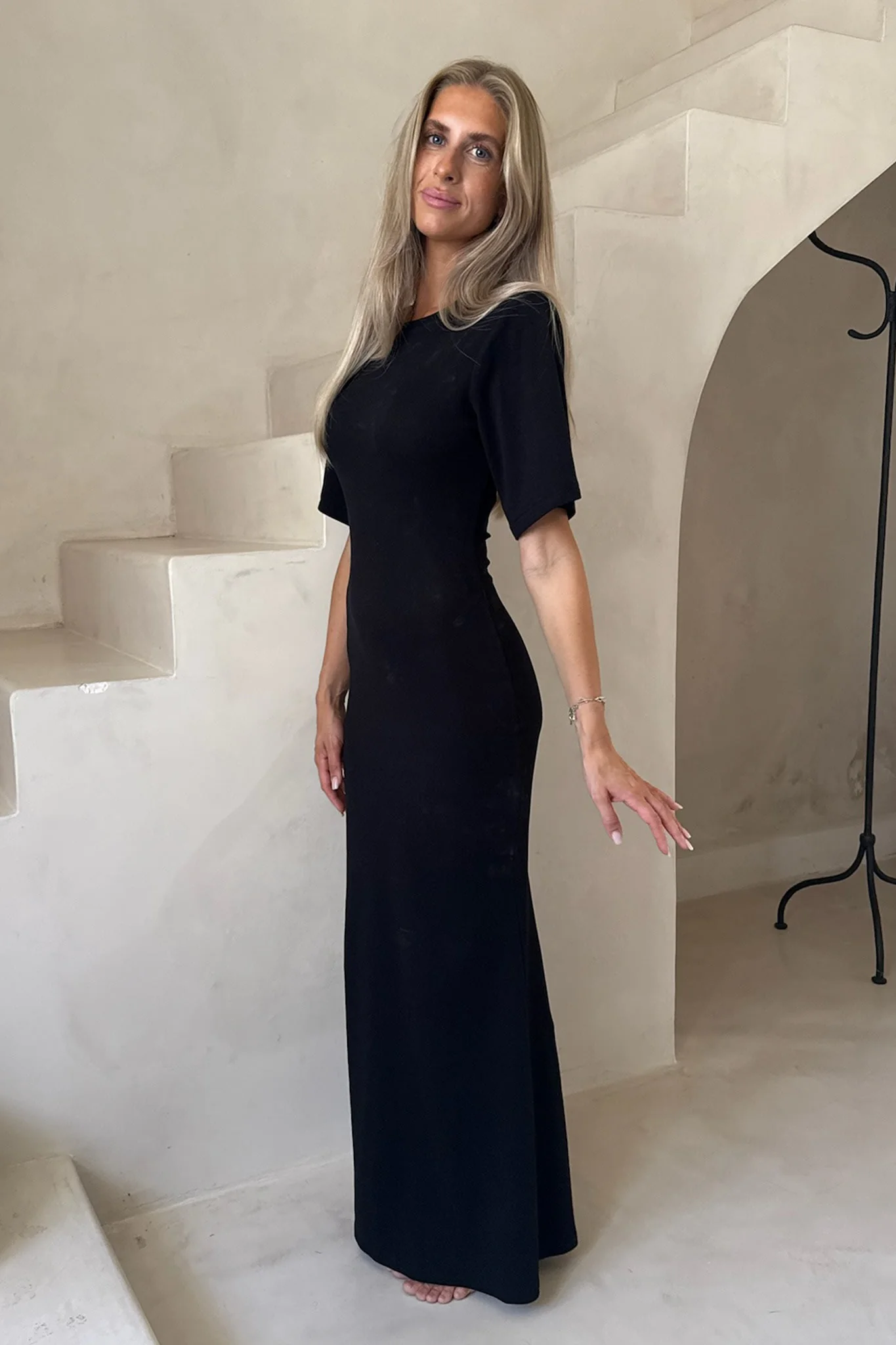 SelmaIC Tshirt Dress - Black - Image 5
