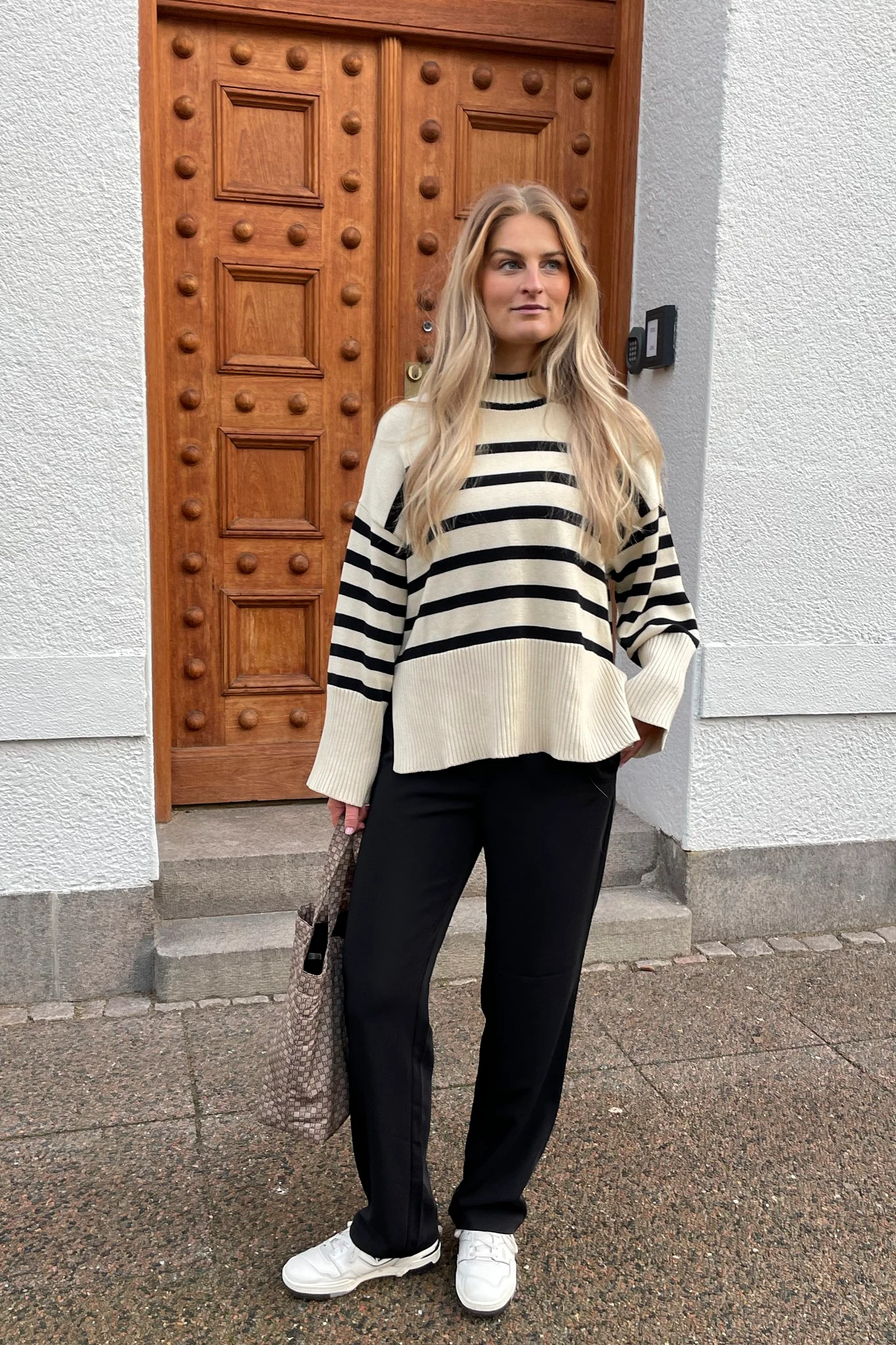 JXSia High Neck Knit - Seedpearl - Image 3