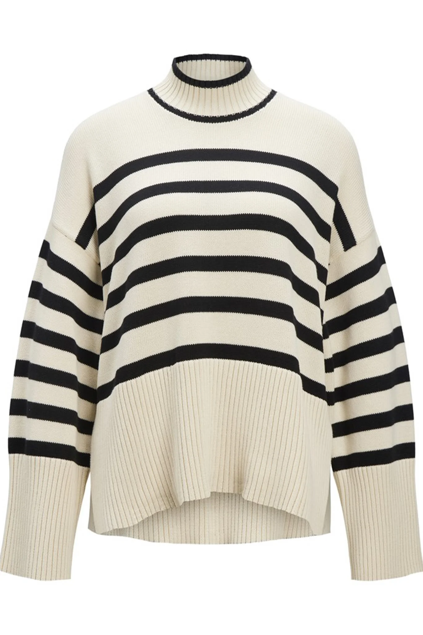 JXSia High Neck Knit - Seedpearl - Image 9