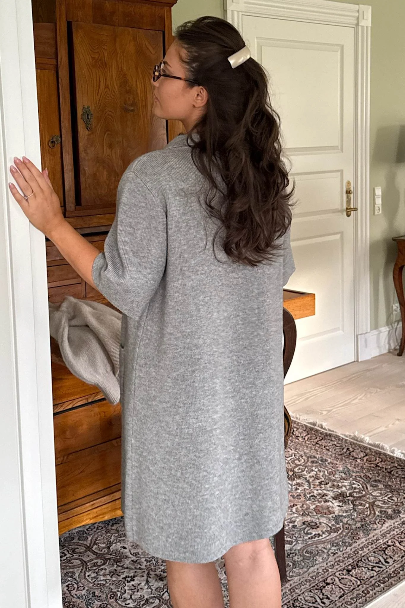 SifIC Knit Dress - Grey - Image 3