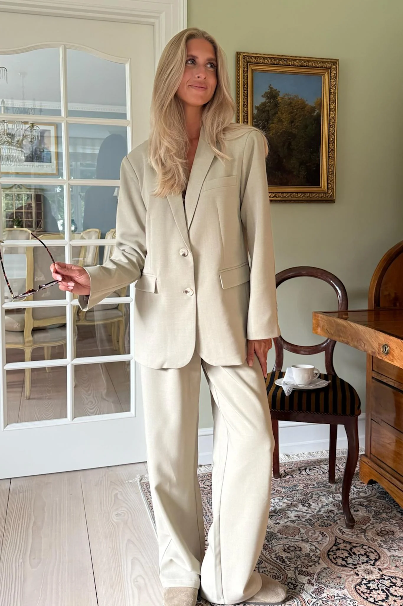 SignatureIC Blazer - Dusty Beige - Image 6