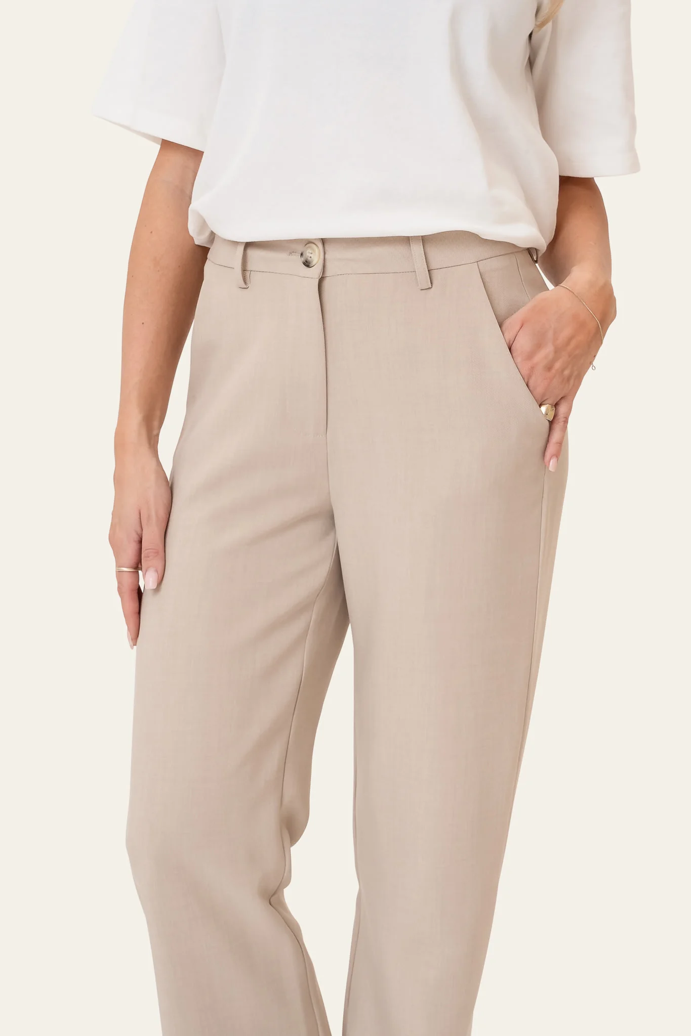 SignatureIC Pants - Beige 2 - Image 4
