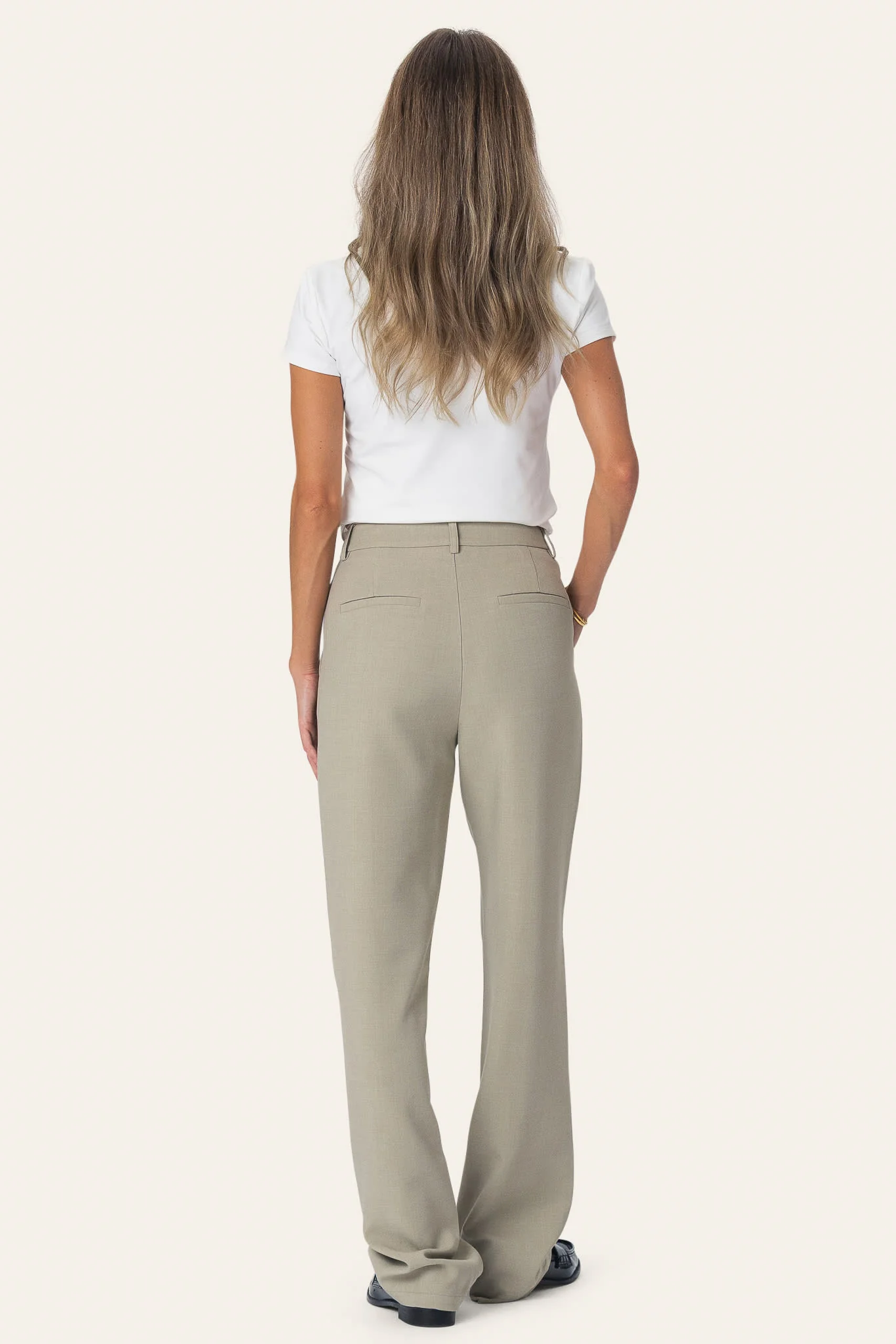 SignatureIC Press Pants - Dusty Beige - Image 3