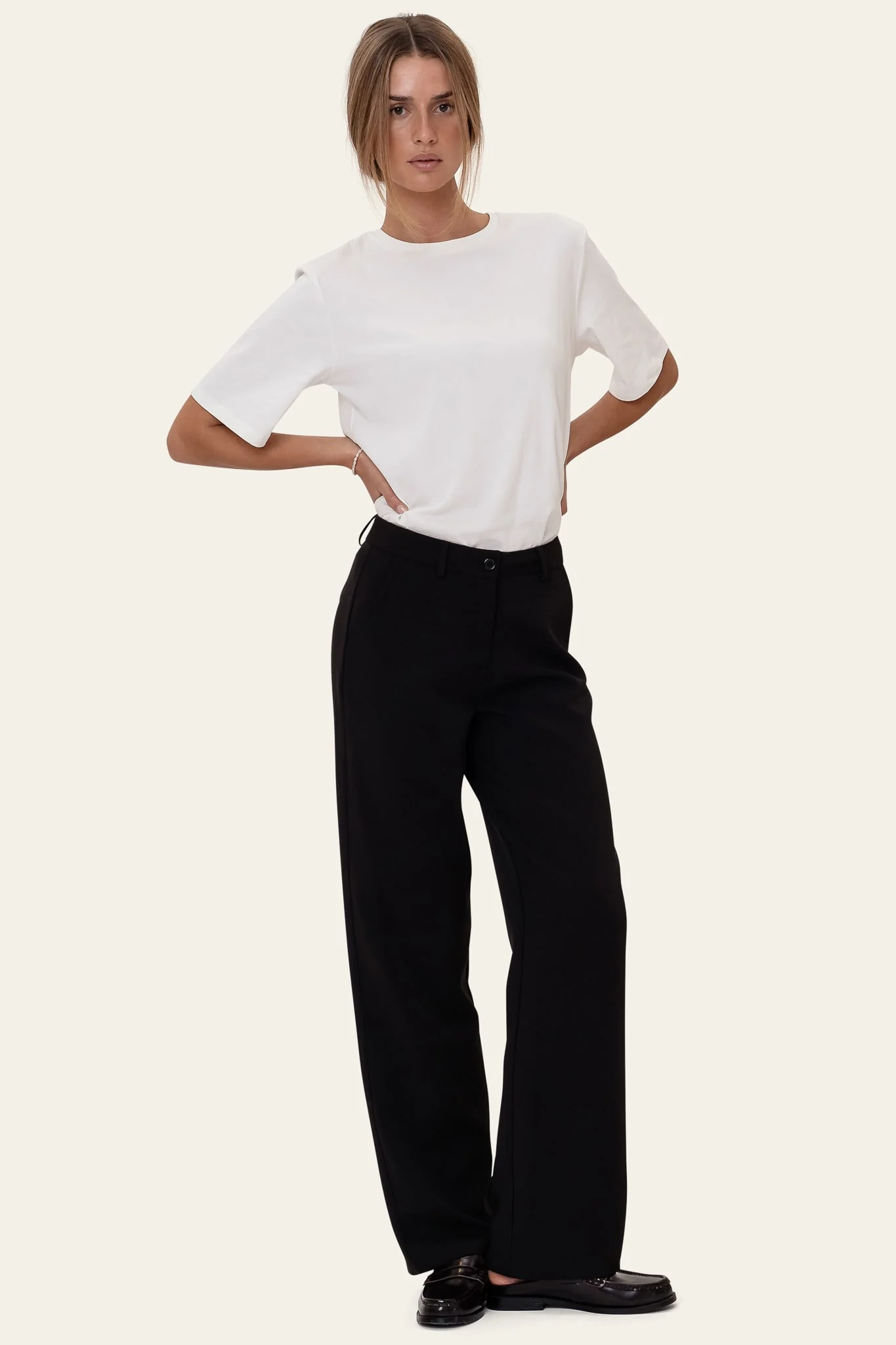 SignatureIC Wide Pants - Black - Image 3