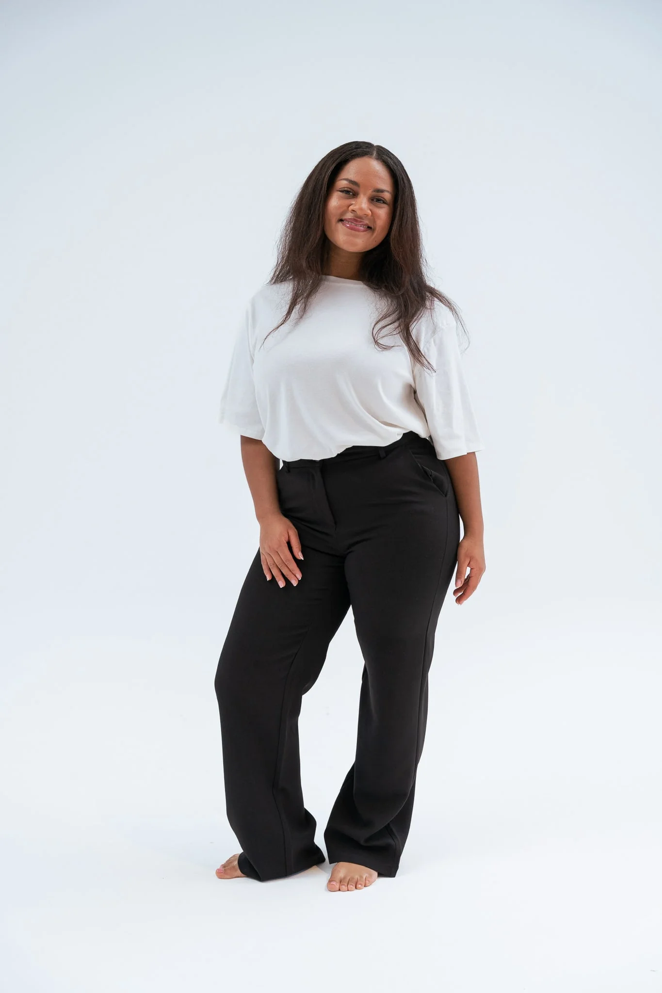 SignatureIC Wide Pants - Black - Image 7
