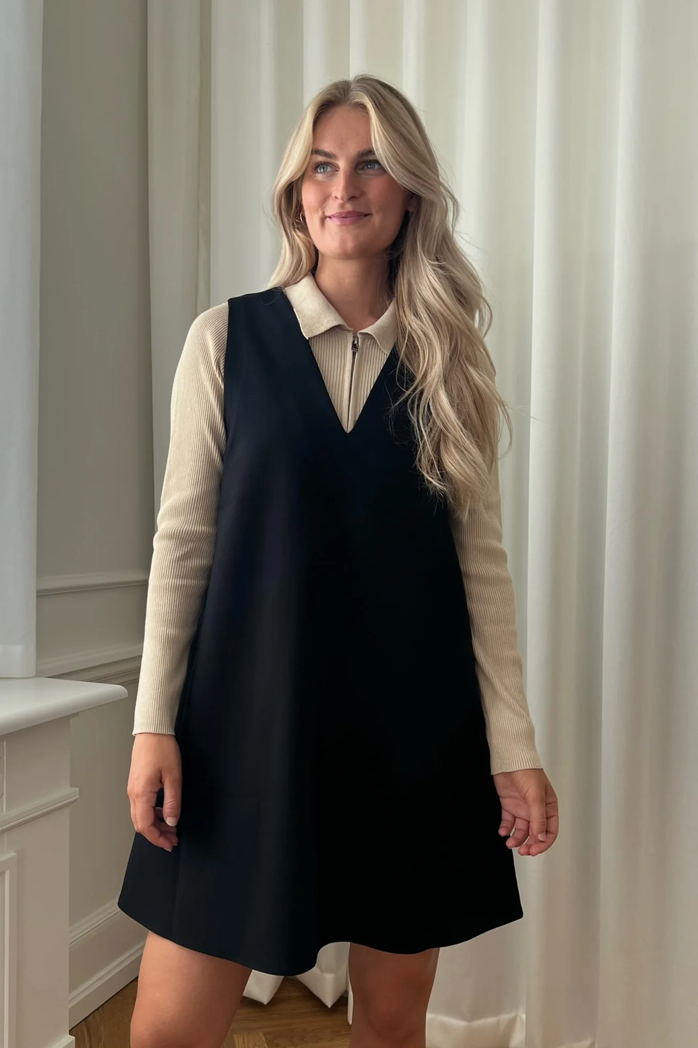 OBJSigrid Mira SL Dress - Black - Image 4
