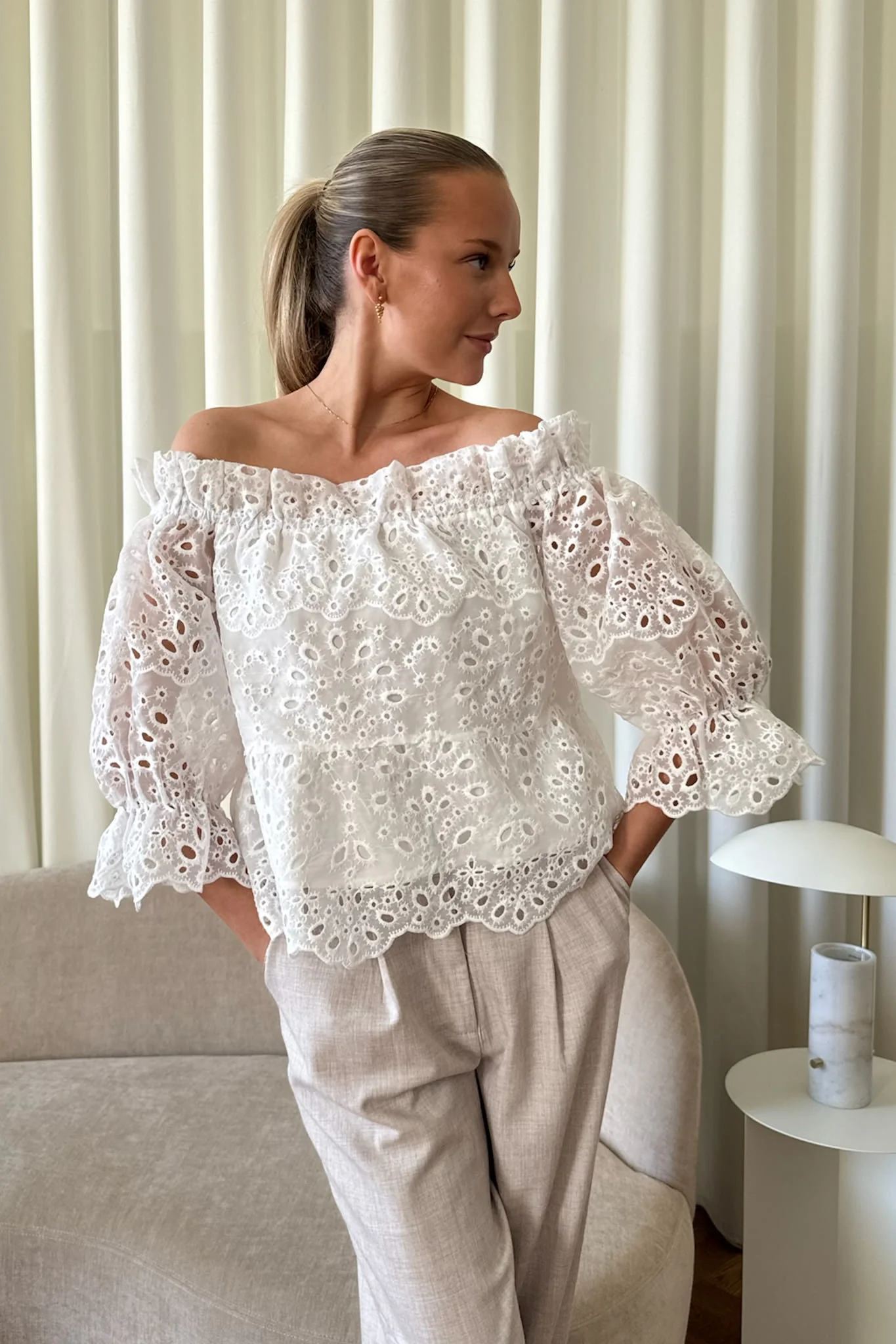 SigridIC Blouse - White - Image 9