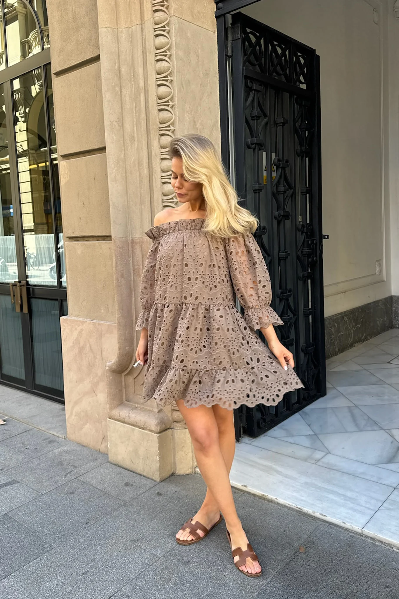 SigridIC Dress - Mocca - Image 8