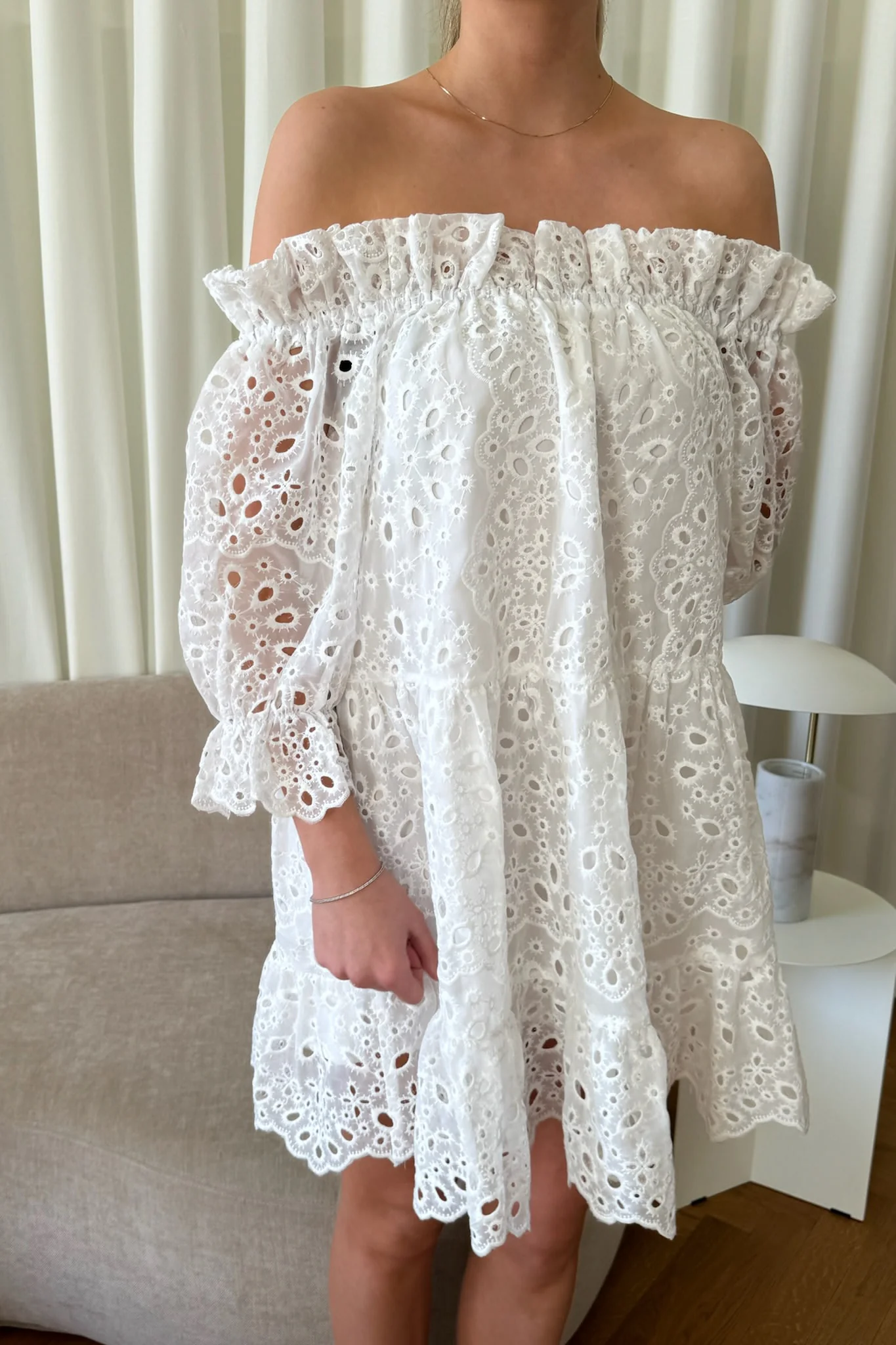 SigridIC Dress - White - Image 4