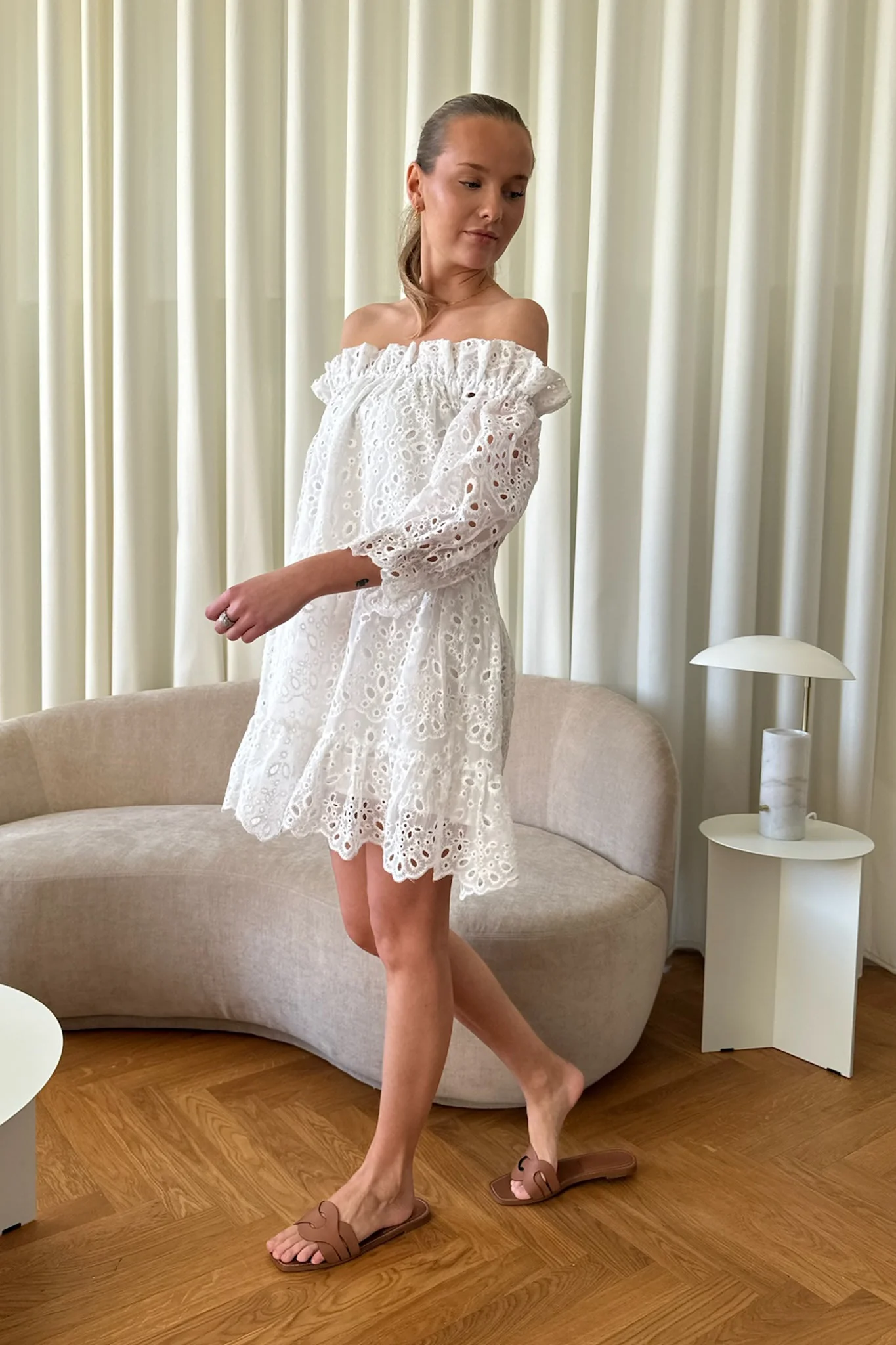 SigridIC Dress - White - Image 5
