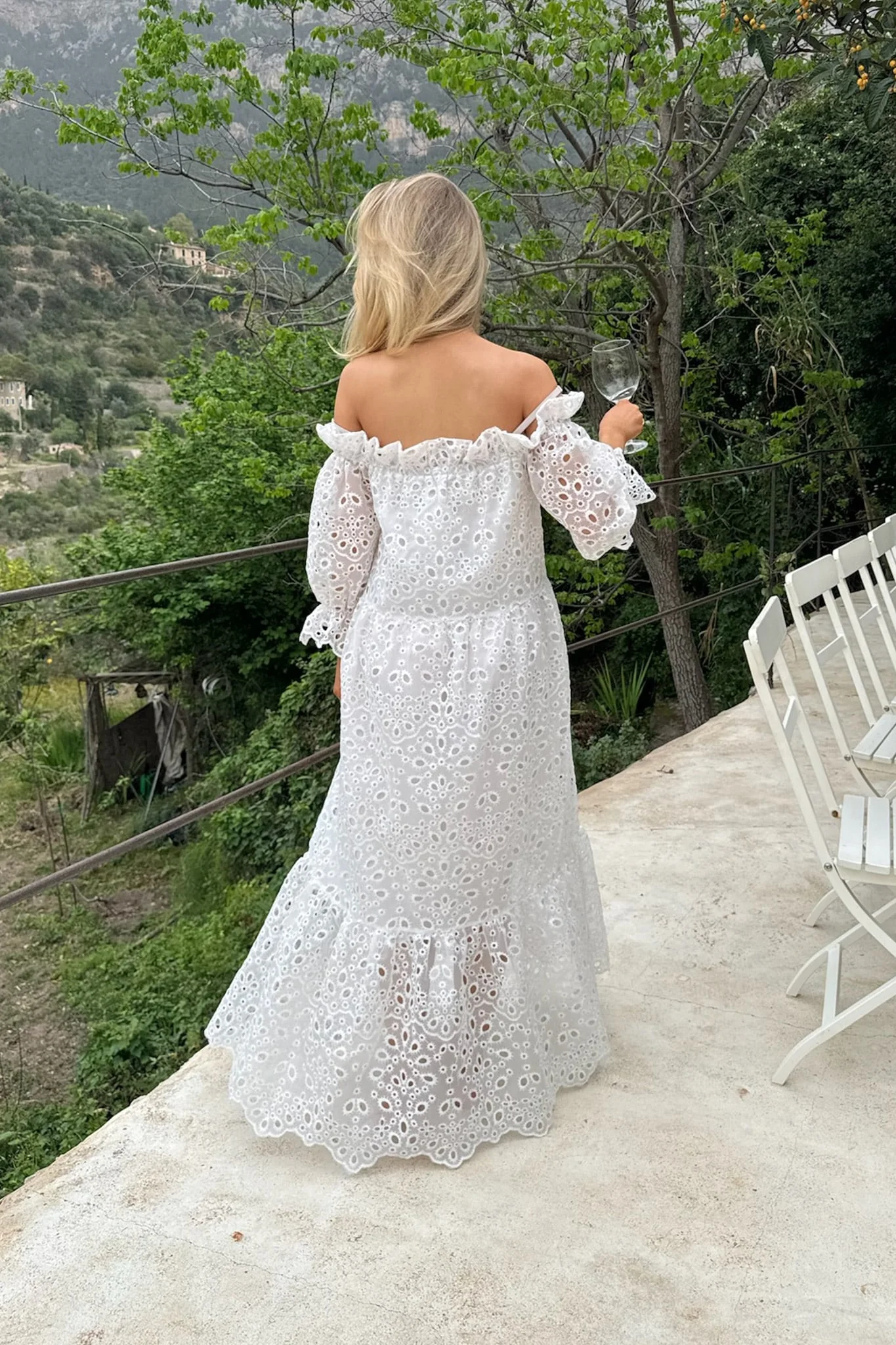 SigridIC Long Dress - White - Image 2