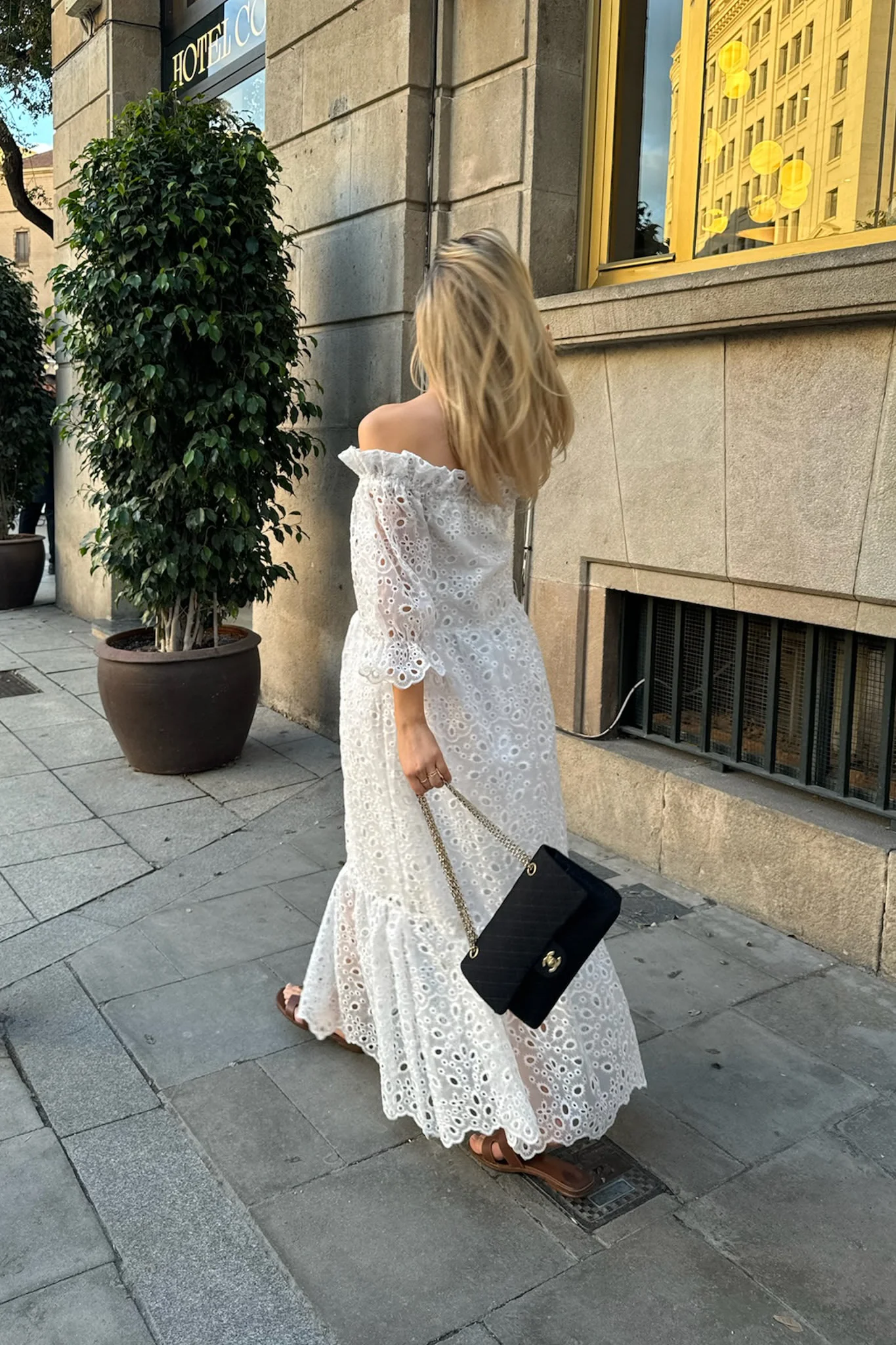 SigridIC Long Dress - White - Image 4