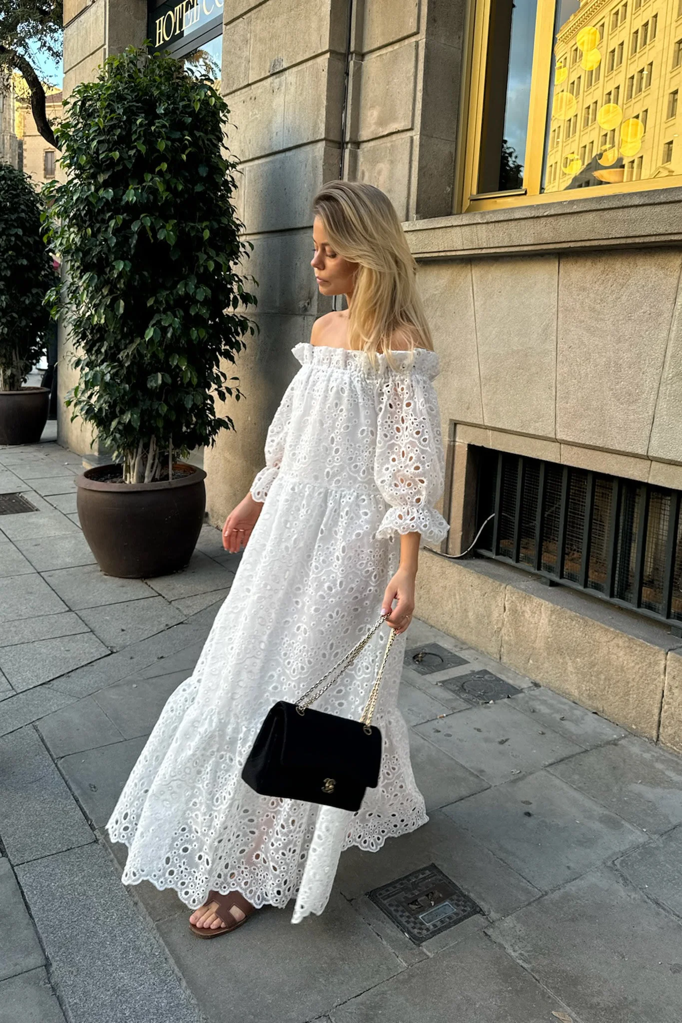 SigridIC Long Dress - White - Image 5